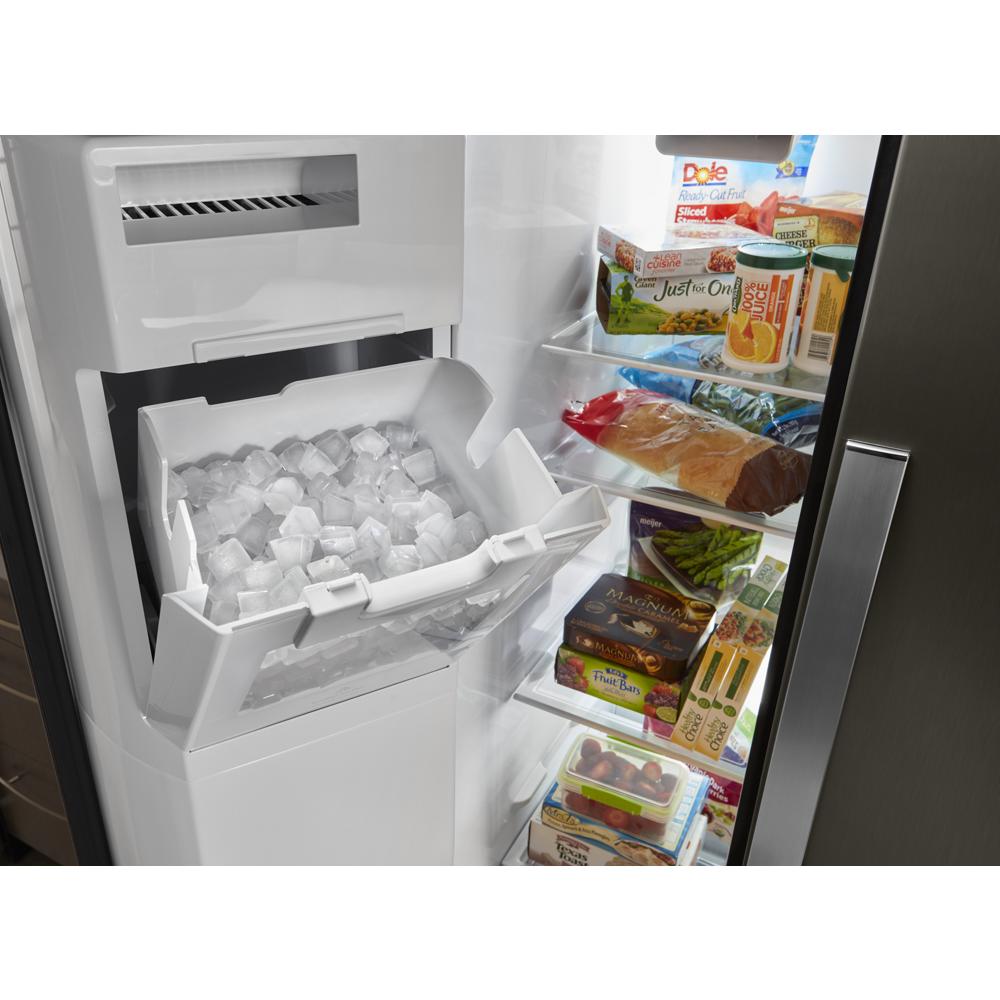 Model: WRS571CIHW | Whirlpool 36-inch Wide Counter Depth Side-by-Side Refrigerator - 21 cu. ft.