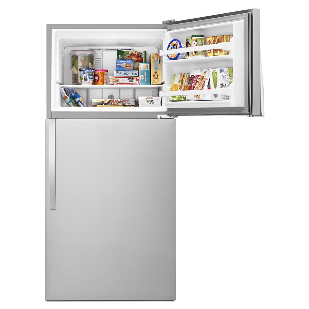Model: WRT138FFDM | Whirlpool 30-inch Wide Top Freezer Refrigerator - 18 Cu. Ft.