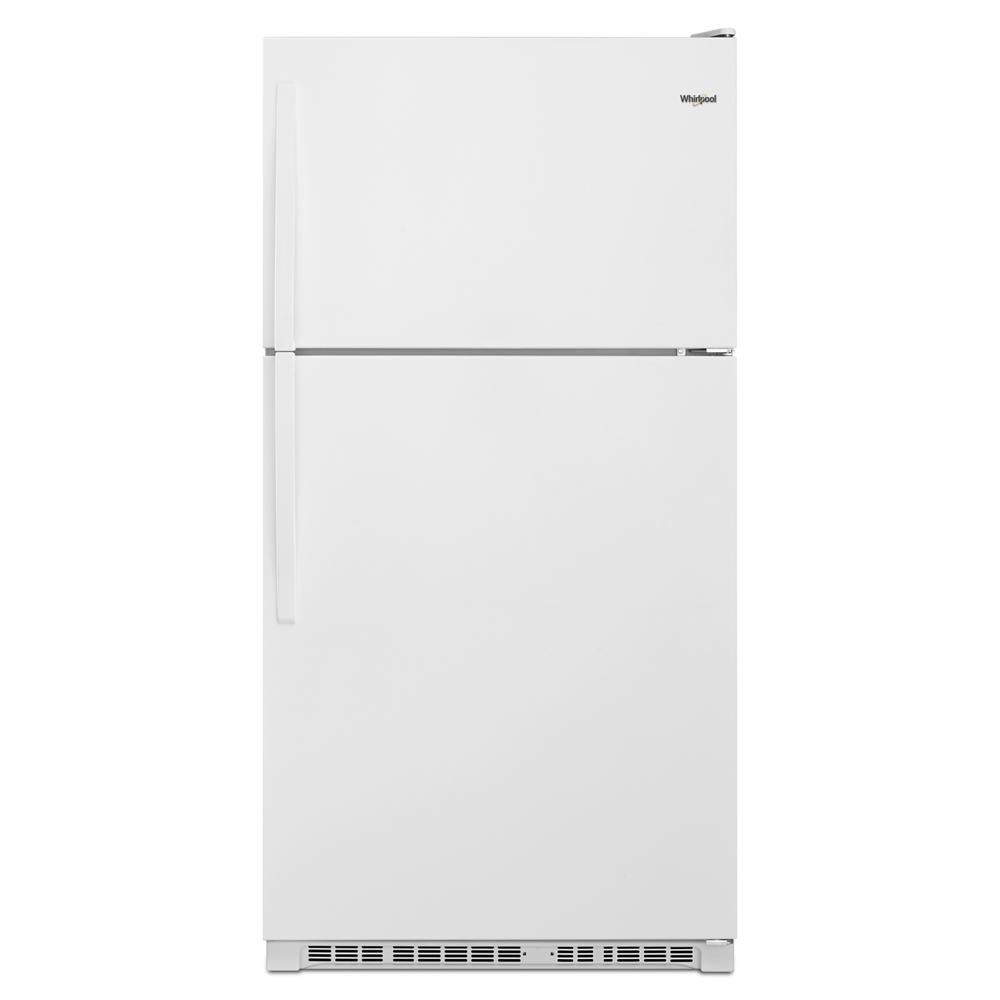 Whirlpool WRT311FZDZ 33-inch Wide Top Freezer Refrigerator - 20 Cu. ft. Stainless Steel