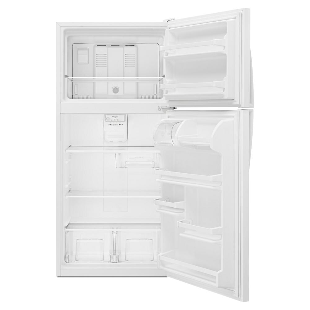 Whirlpool 18 Cu. Ft. 30 Wide Top Freezer Refrigerator in White