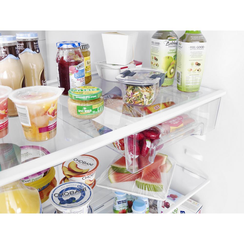Model: WRT519SZDG | Whirlpool 30-inch Wide Top Freezer Refrigerator - 19 Cu. Ft.