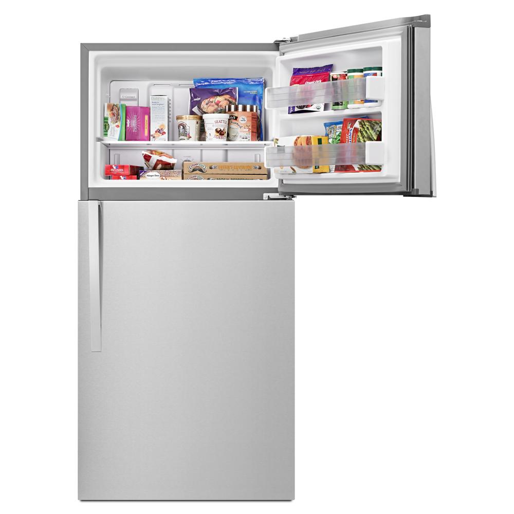Model: WRT519SZDG | Whirlpool 30-inch Wide Top Freezer Refrigerator - 19 Cu. Ft.
