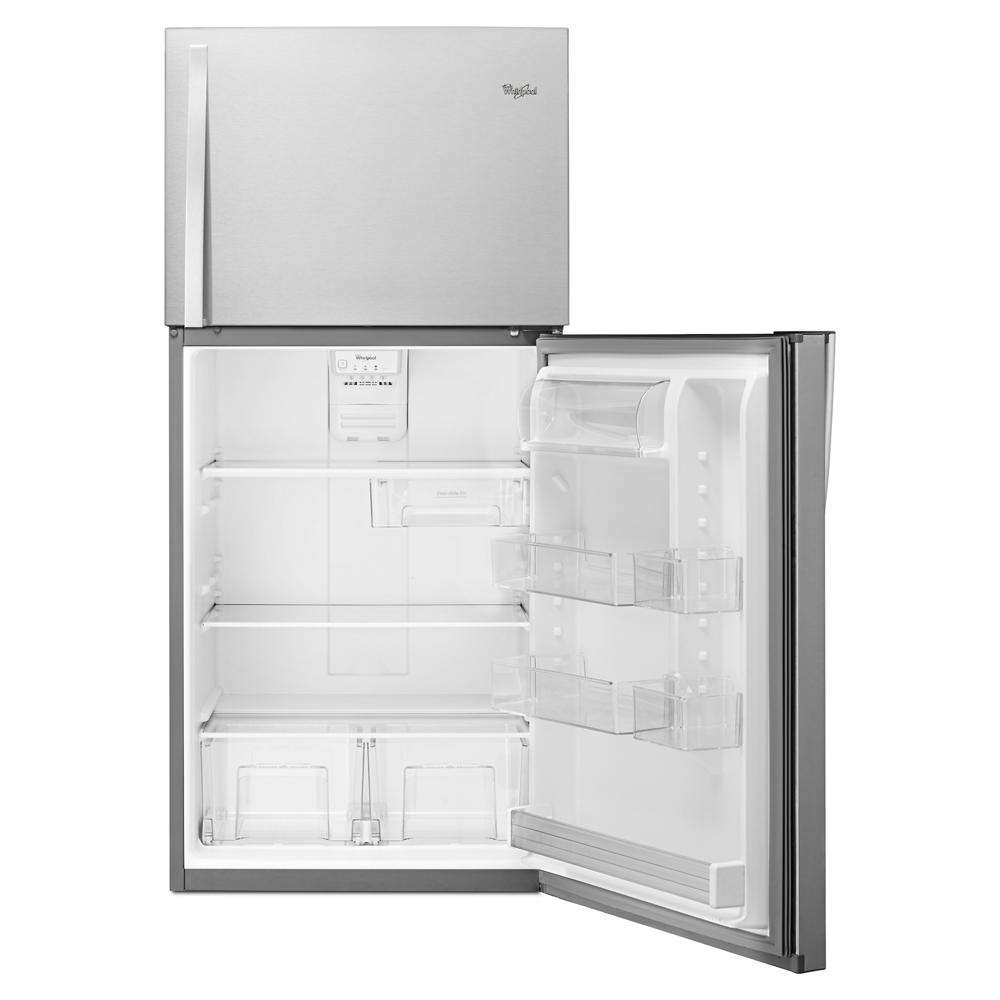 Model: WRT519SZDM | Whirlpool 30-inch Wide Top Freezer Refrigerator - 19 Cu. Ft.