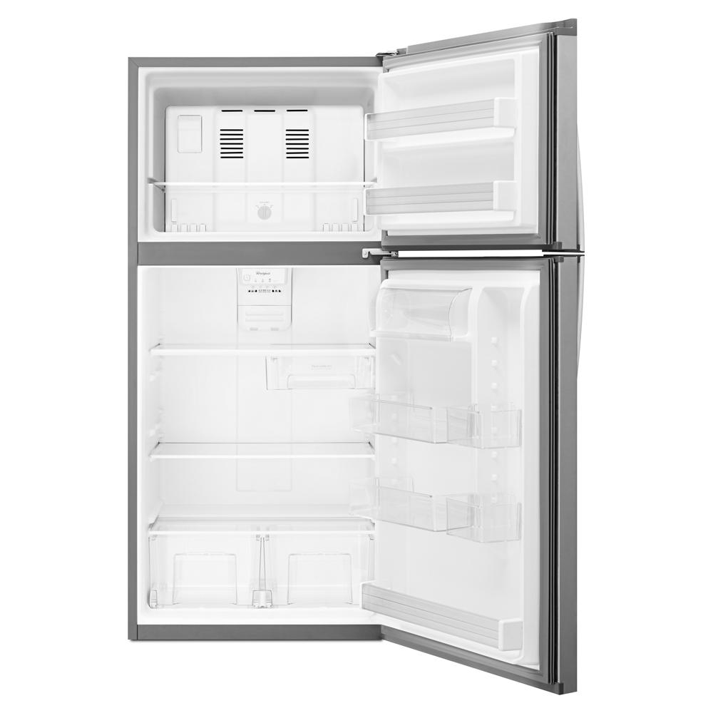 Model: WRT519SZDM | Whirlpool 30-inch Wide Top Freezer Refrigerator - 19 Cu. Ft.