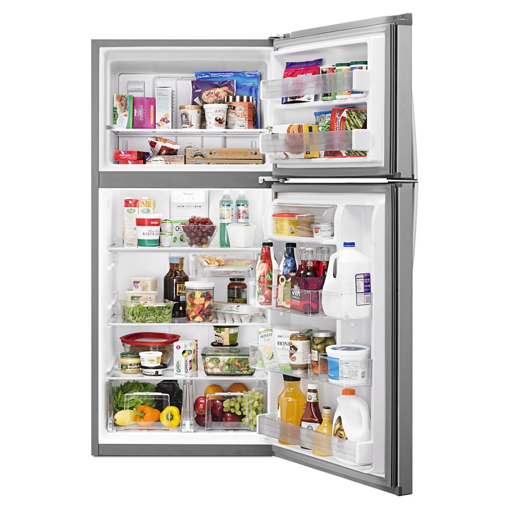 Model: WRT519SZDM | Whirlpool 30-inch Wide Top Freezer Refrigerator - 19 Cu. Ft.