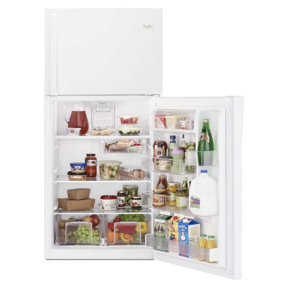 Model: WRT519SZDW | Whirlpool 30-inch Wide Top Freezer Refrigerator - 19 Cu. Ft.