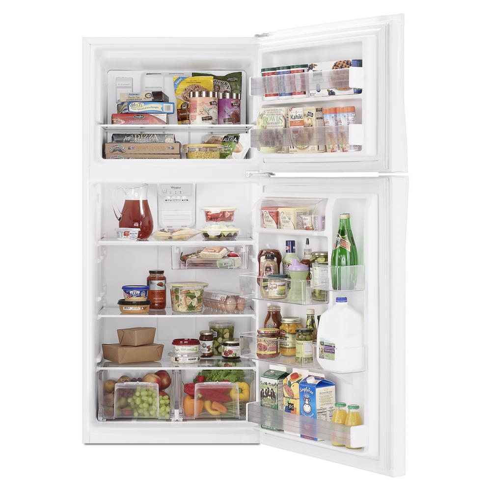 Model: WRT519SZDW | Whirlpool 30-inch Wide Top Freezer Refrigerator - 19 Cu. Ft.