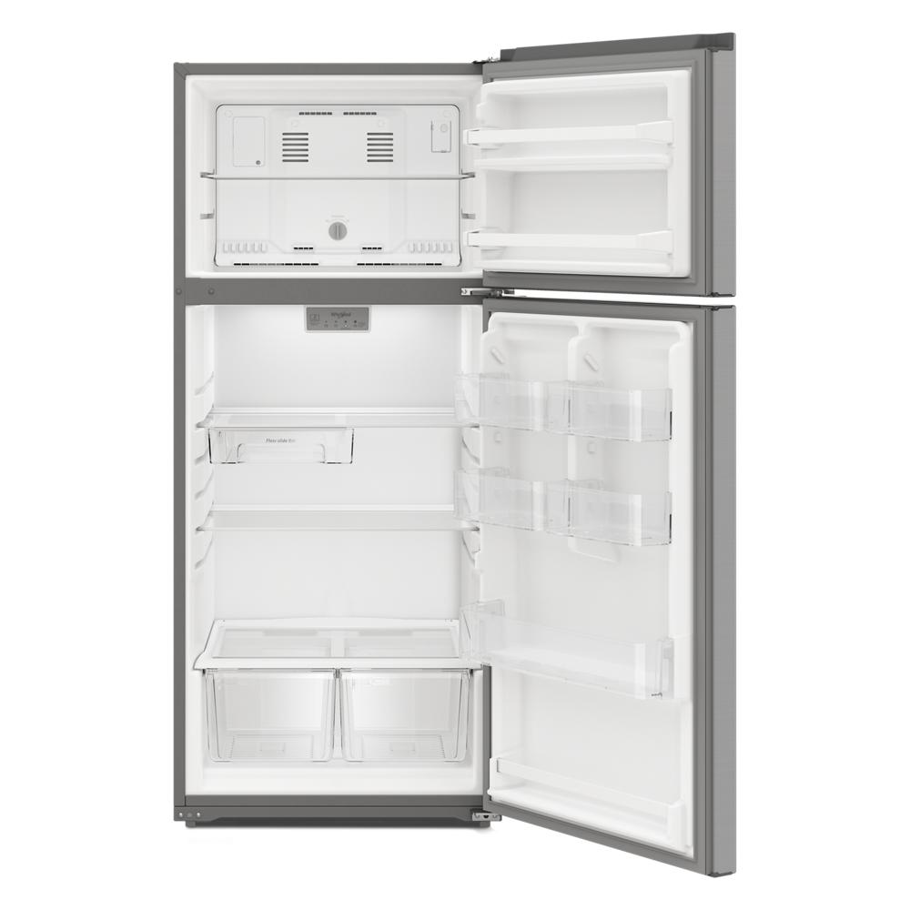 Model: WRTX5328PM | Whirlpool 28-inch Wide Top-Freezer Refrigerator - 16.3 Cu. Ft.