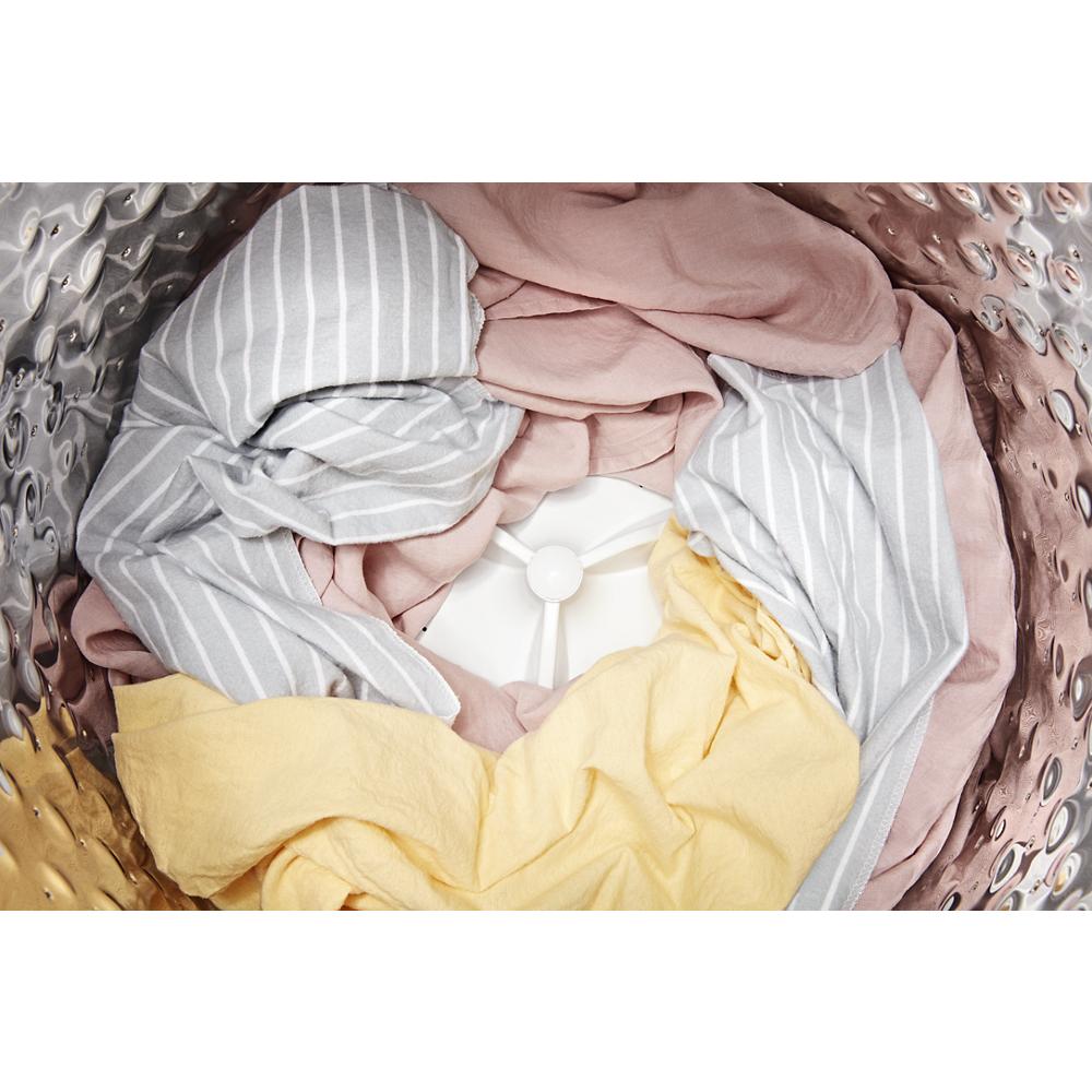 Model: WTW5010LW-BLEM | Whirlpool 4.6 Cu. Ft. Top Load Impeller Washer with Built-in Faucet