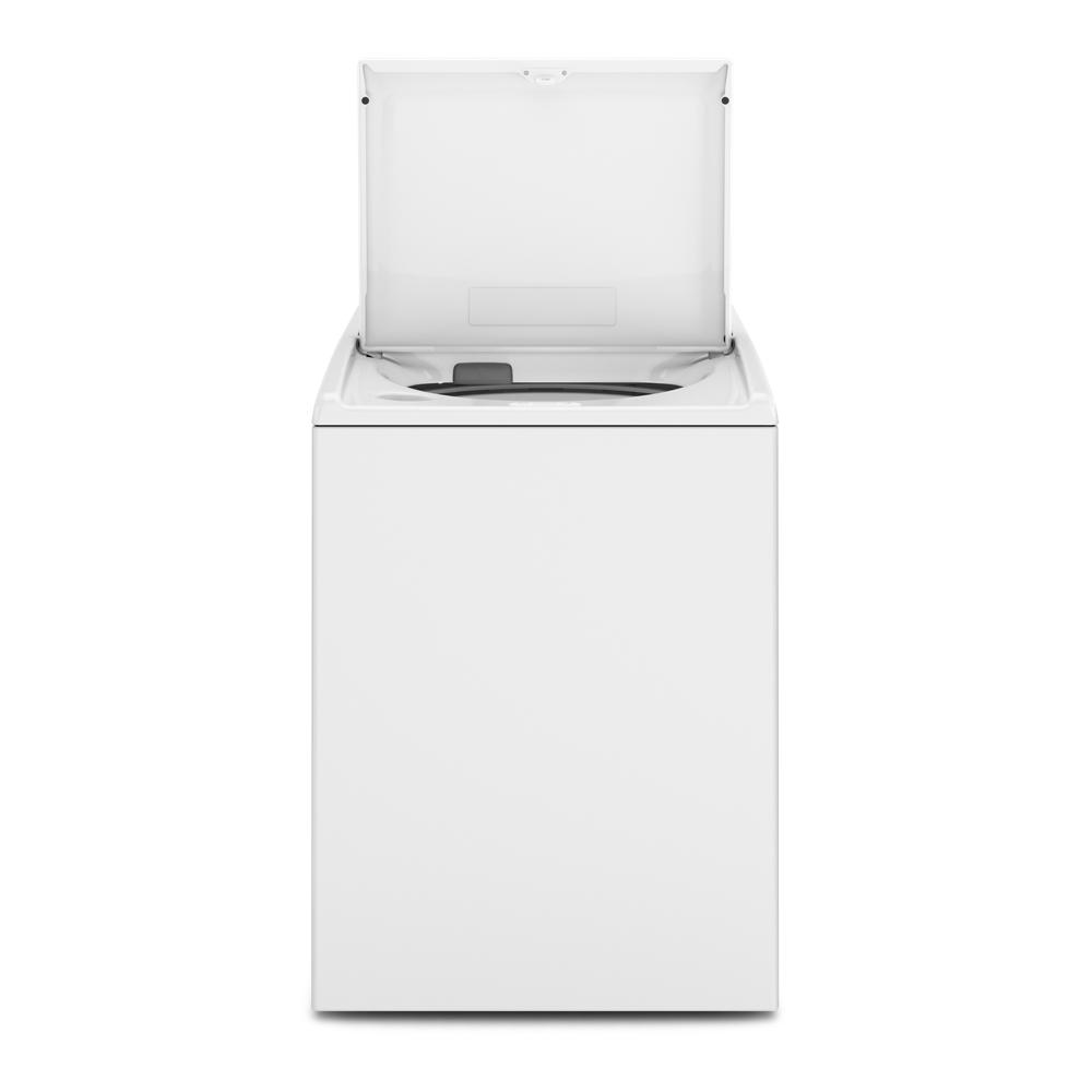 Model: WTW5015LW-BLEM | Whirlpool 4.5 Cu. Ft. Top Load Agitator Washer with Built-In Faucet
