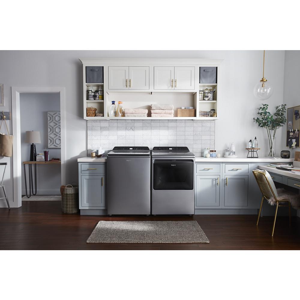 Whirlpool top load washer with pretreat station top