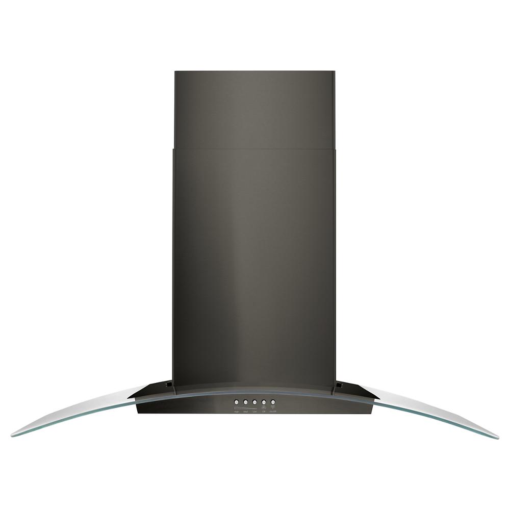 Unbranded 36" Concave Glass Wall Mount Range Hood