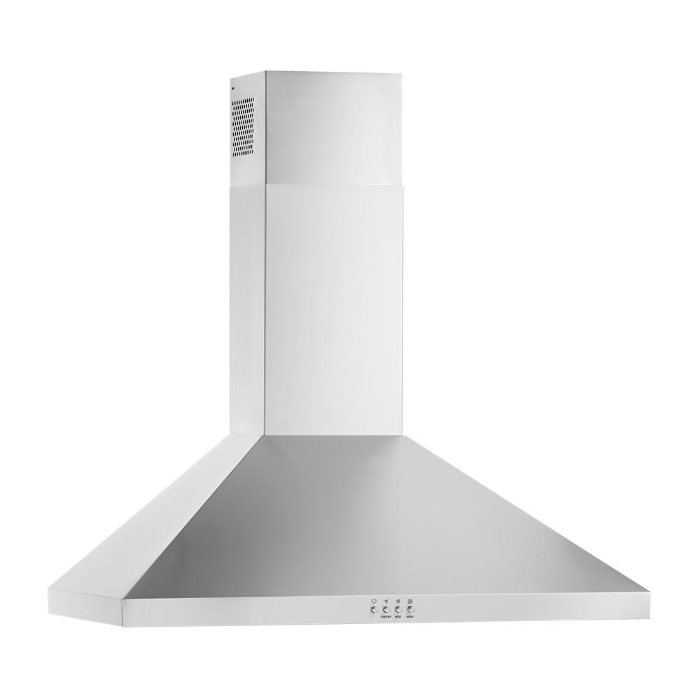 Whirlpool 30" Chimney Wall Mount Range Hood