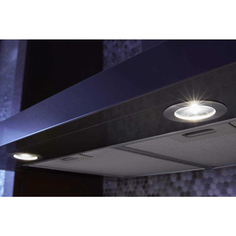 Model: WVW53UC6HV | Unbranded 36" Contemporary Black Stainless Wall Mount Range Hood