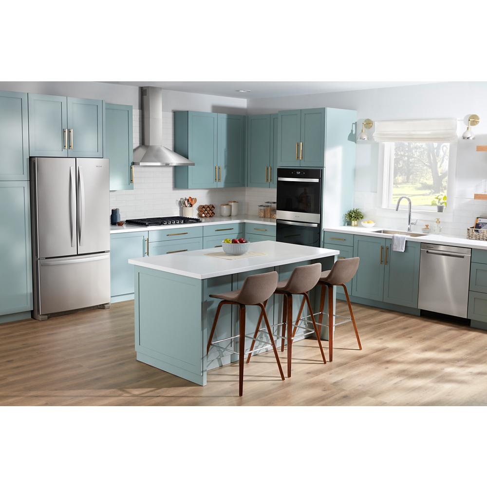Model: WVW73UC6LS | Whirlpool ENERGY STAR® Certified 36" Chimney Wall Mount Range Hood