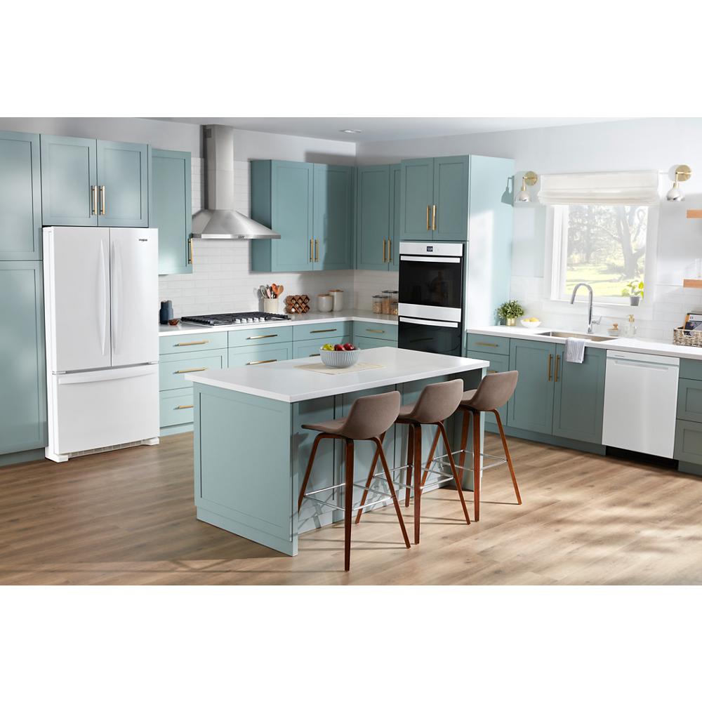 Model: WVW73UC6LS | Whirlpool ENERGY STAR® Certified 36" Chimney Wall Mount Range Hood
