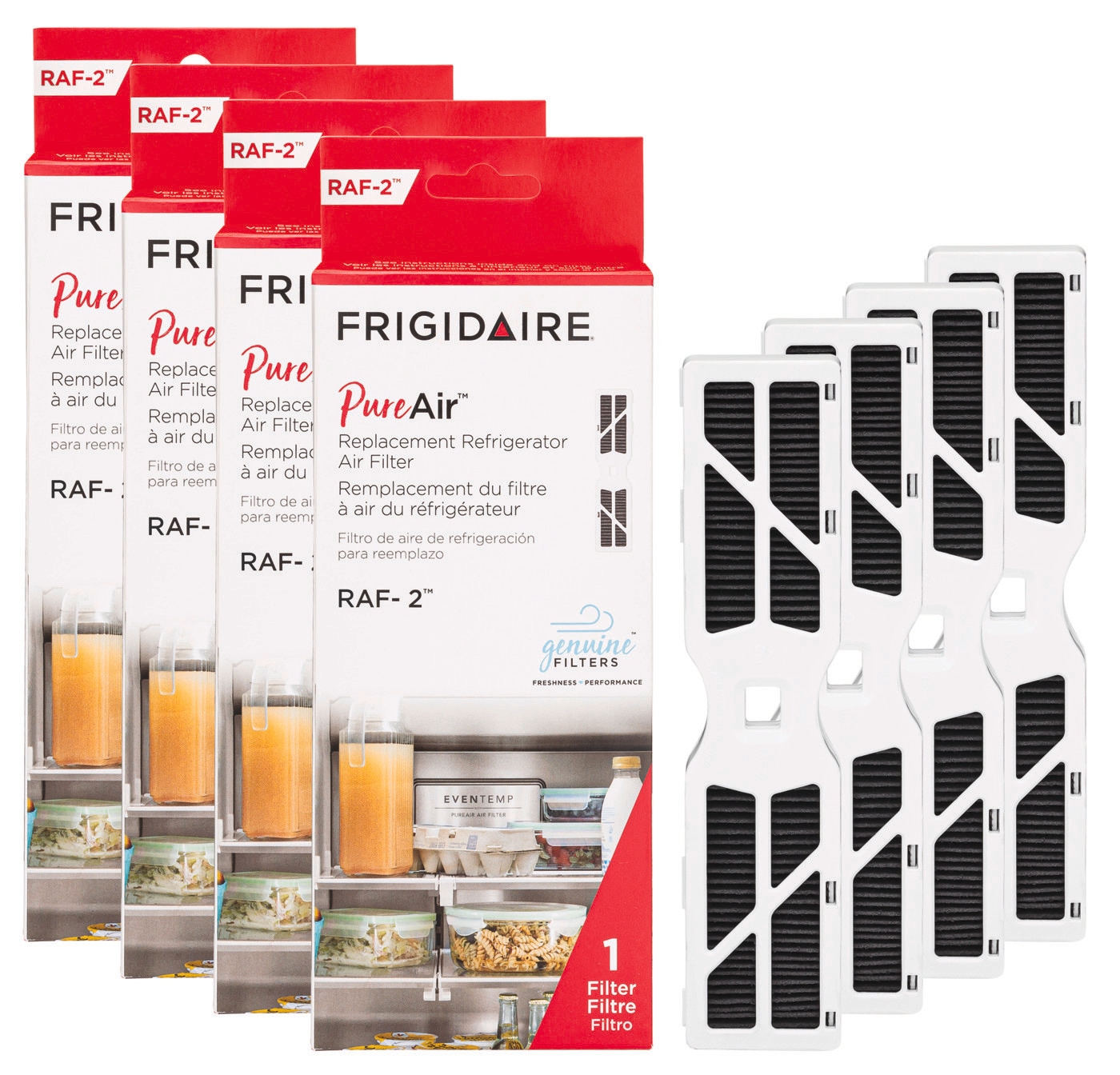 Frigidaire PureAir® Replacement Refrigerator Air Filter RAF-2™ -  Set of 4
