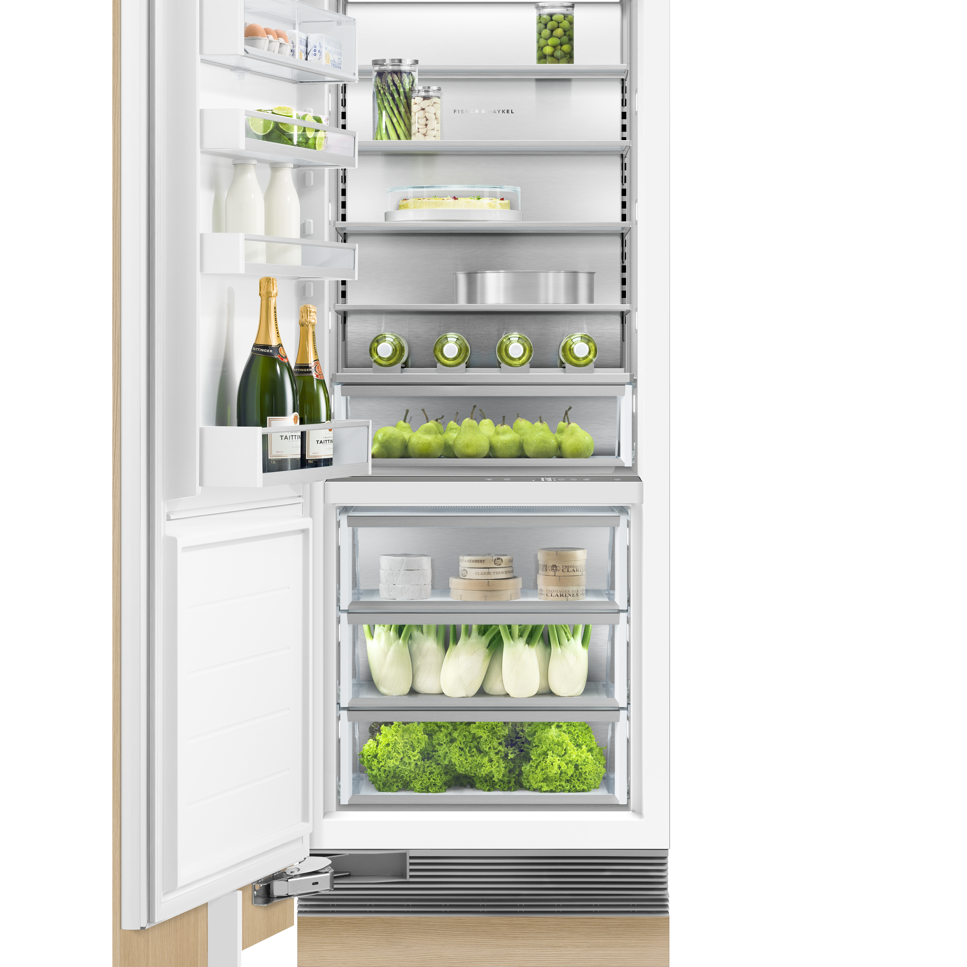 Integrated column fridge best sale