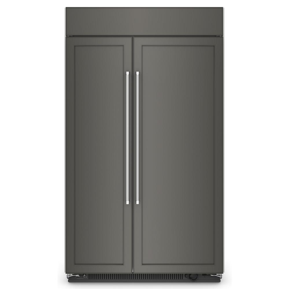 KitchenAid 30 Cu. Ft. 48"" Built-In Side-by-Side Refrigerator with Panel-Ready Doors