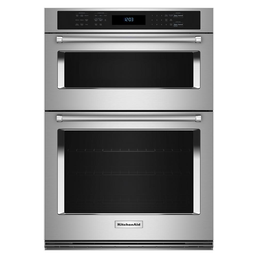 KitchenAid KitchenAid® 27" Combination Microwave Wall Ovens with Air Fry Mode.