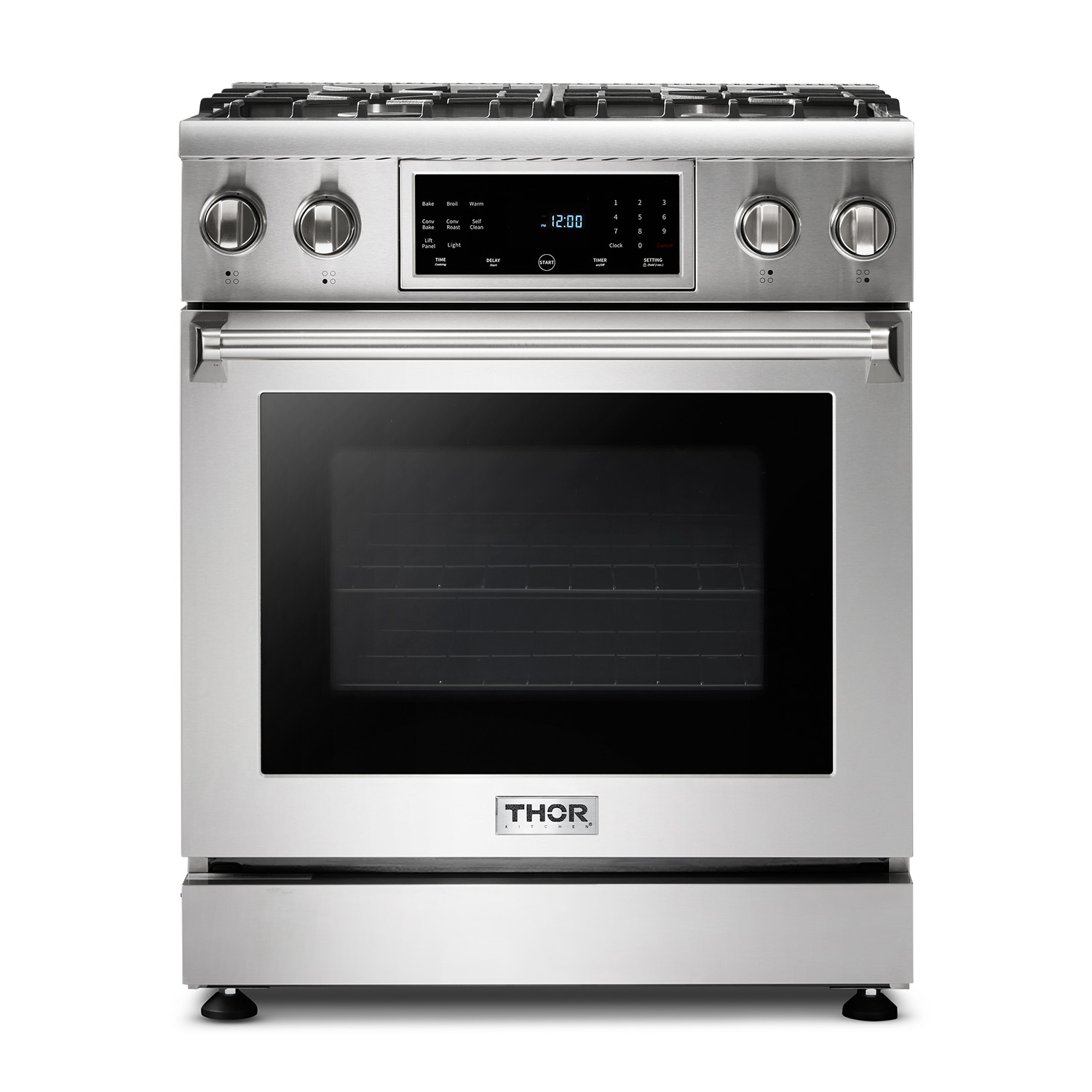 Thor 30" Tilt Panel Gas Range in LP