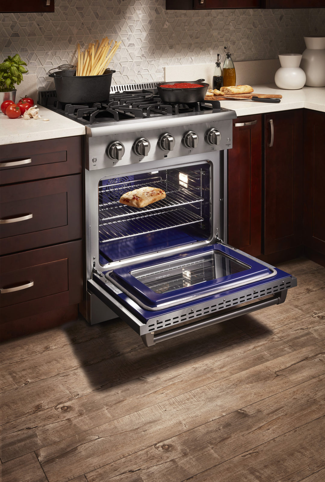 Model: HRD3088ULP | Thor 30" Professional Dual Fuel Range LP