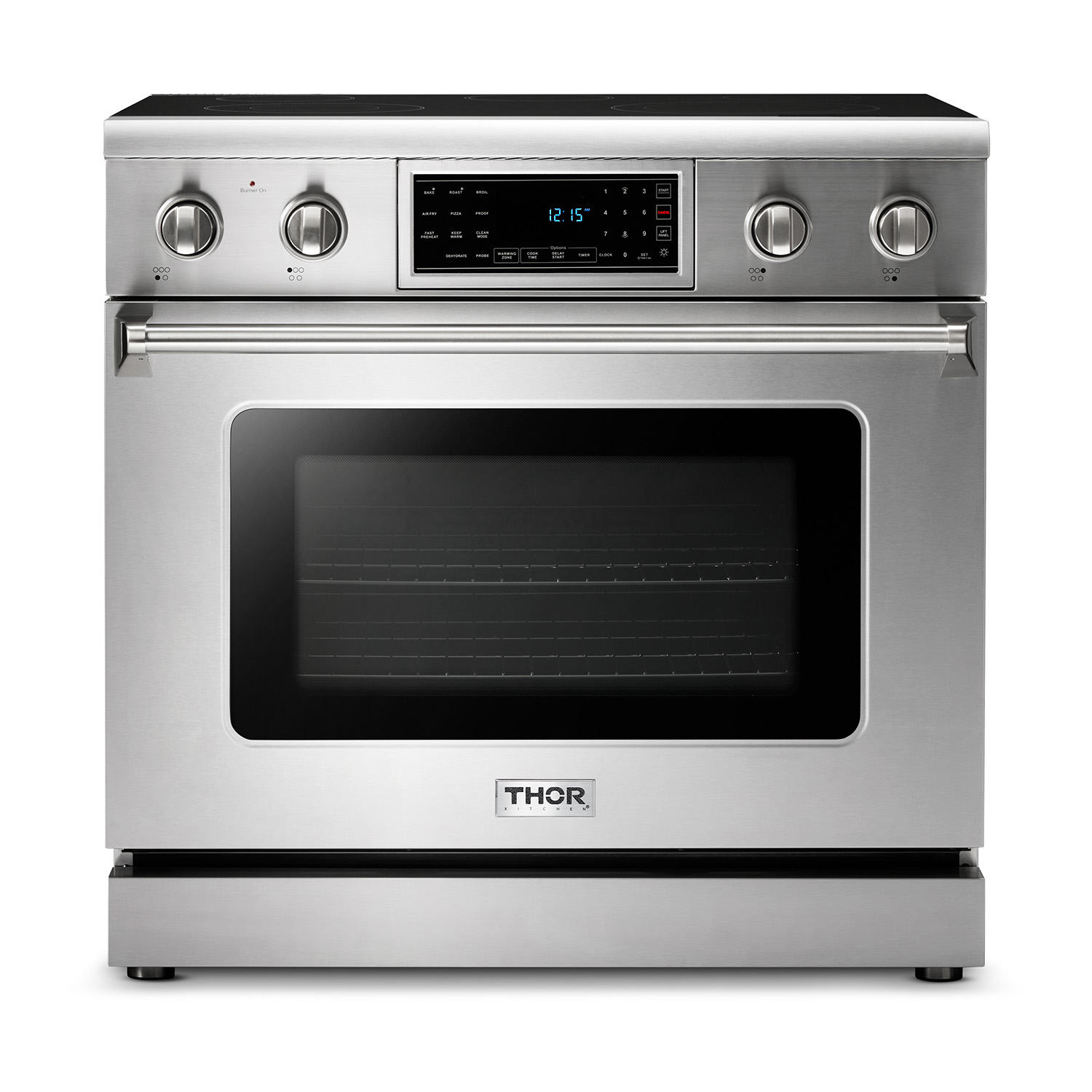 Thor 36" Tilt Panel Electric Range with Air Fry