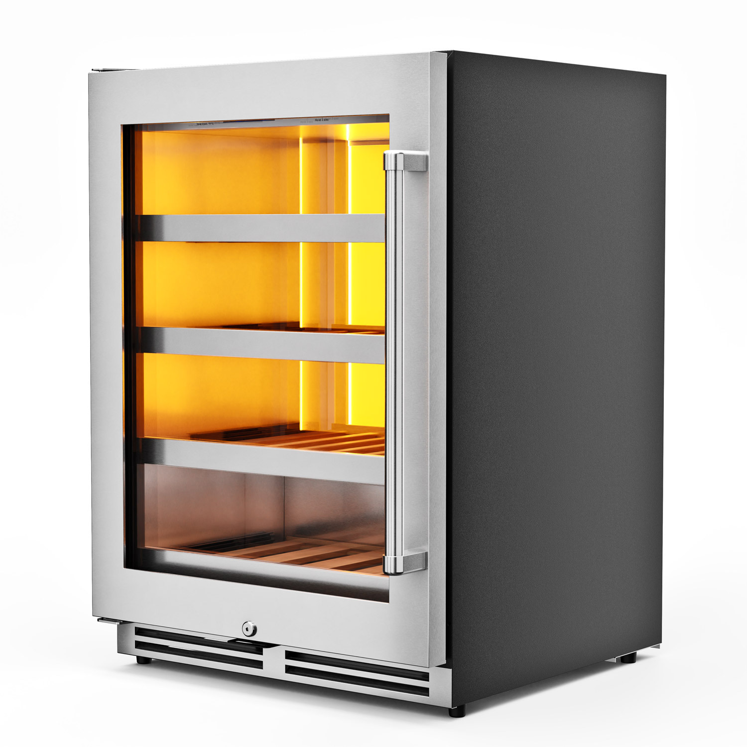 Model: TWC24UL | Thor 24-Inch Single Zone Wine Cooler, Right Swing, 45 Wine Bottle Capacity