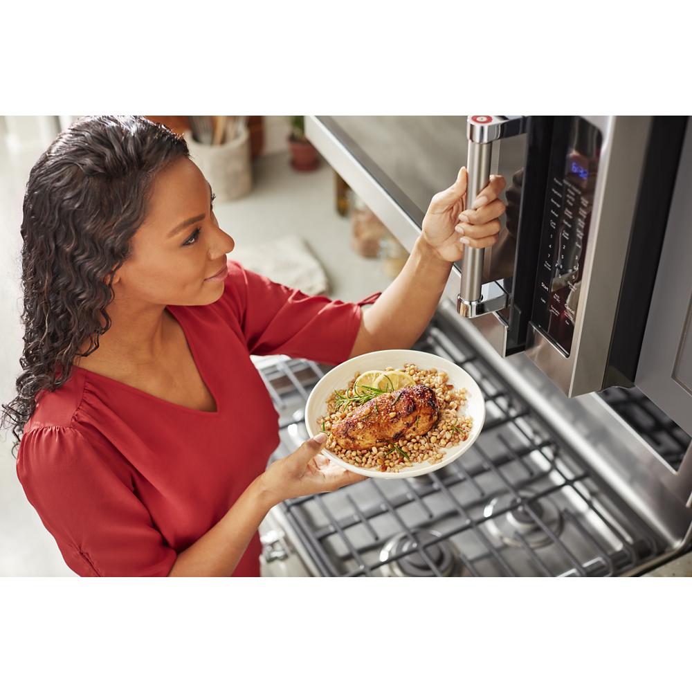 Model: KMHS120ESS-CL | KitchenAid 30" 1000-Watt Microwave Hood Combination