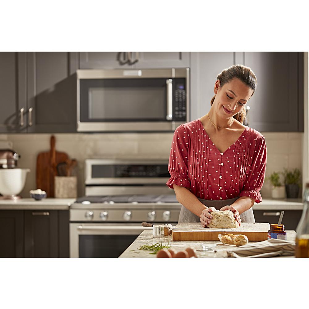 Model: KMHS120ESS-CL | KitchenAid 30" 1000-Watt Microwave Hood Combination