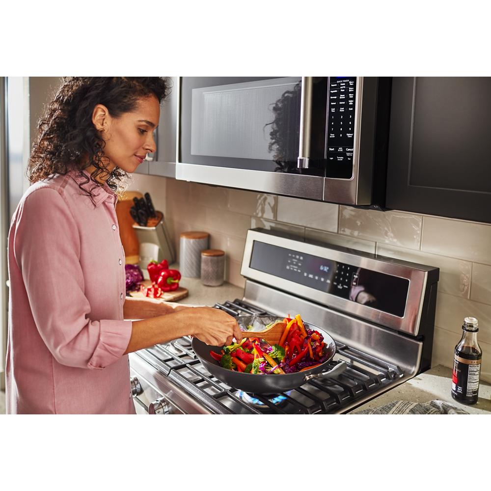 Model: KMHS120ESS-CL | KitchenAid 30" 1000-Watt Microwave Hood Combination