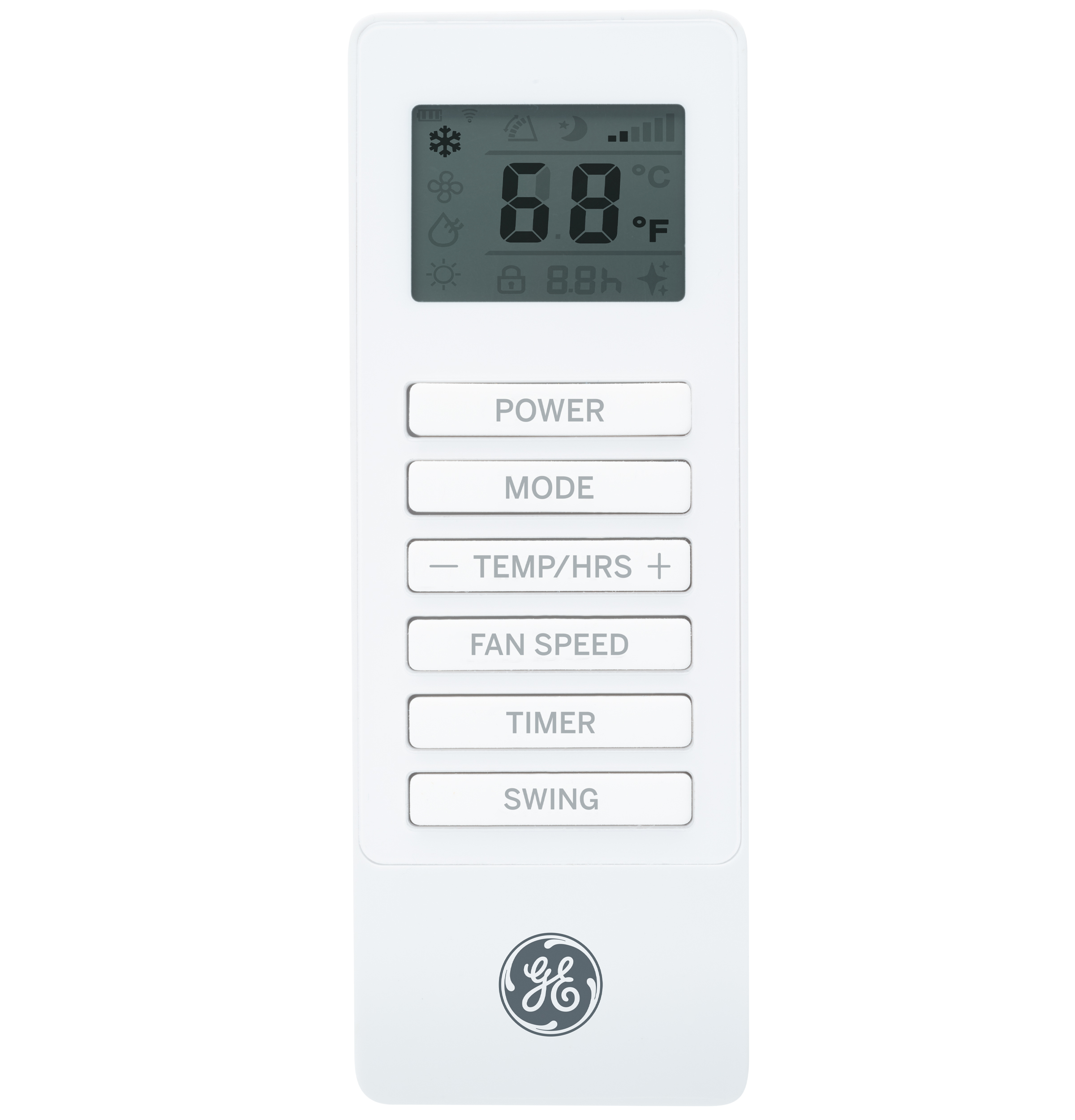 Model: APCA14YBMW | GE GE® 9,850 BTU SACC Smart Portable Air Conditioner for Medium Rooms up to 550 sq ft. (14,000 BTU ASHRAE)