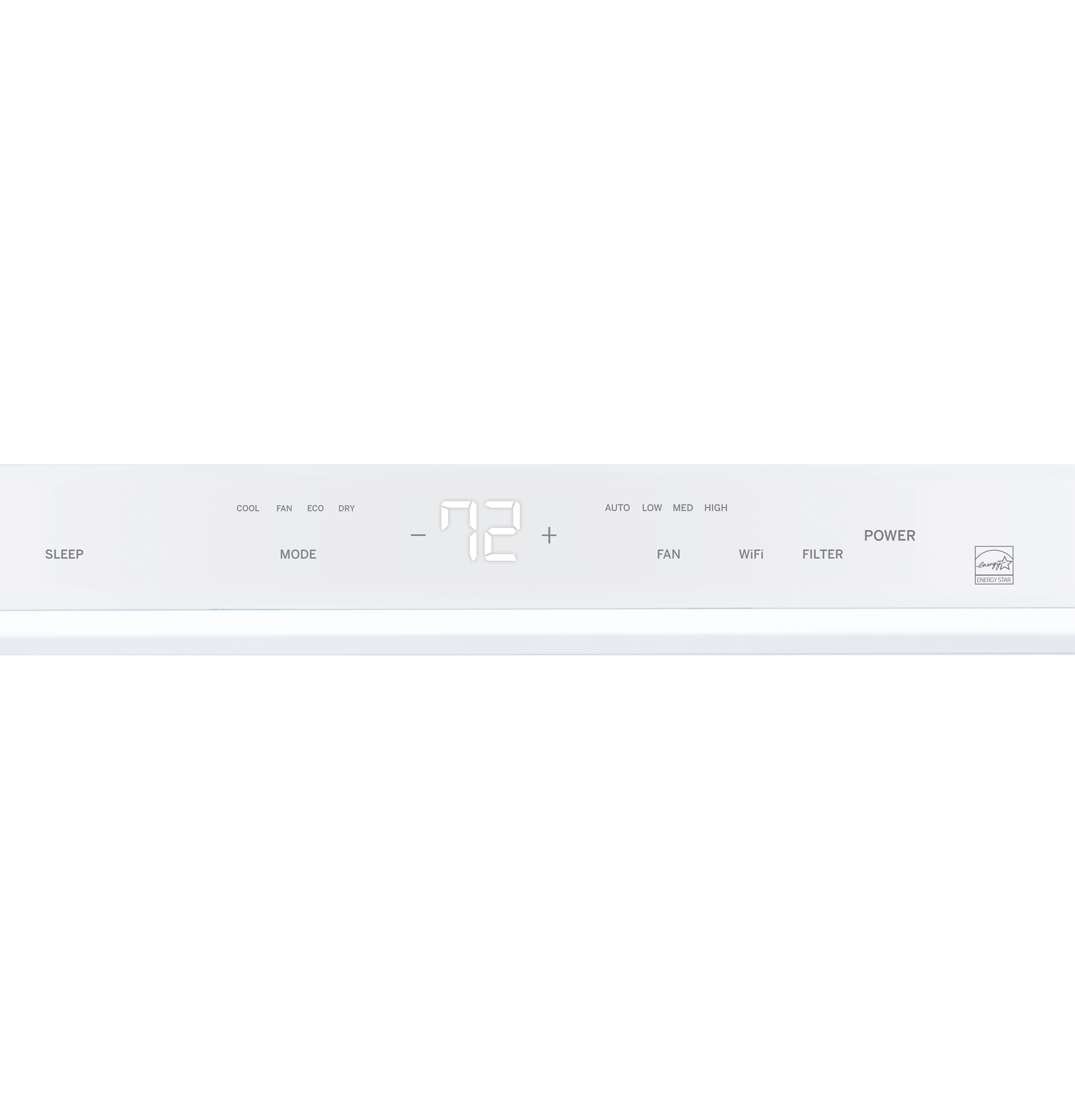 Model: AJCQ10DWH | GE GE® ENERGY STAR® 230/208V Cool-Only 10,000 BTU Built-In Room Air Conditioner