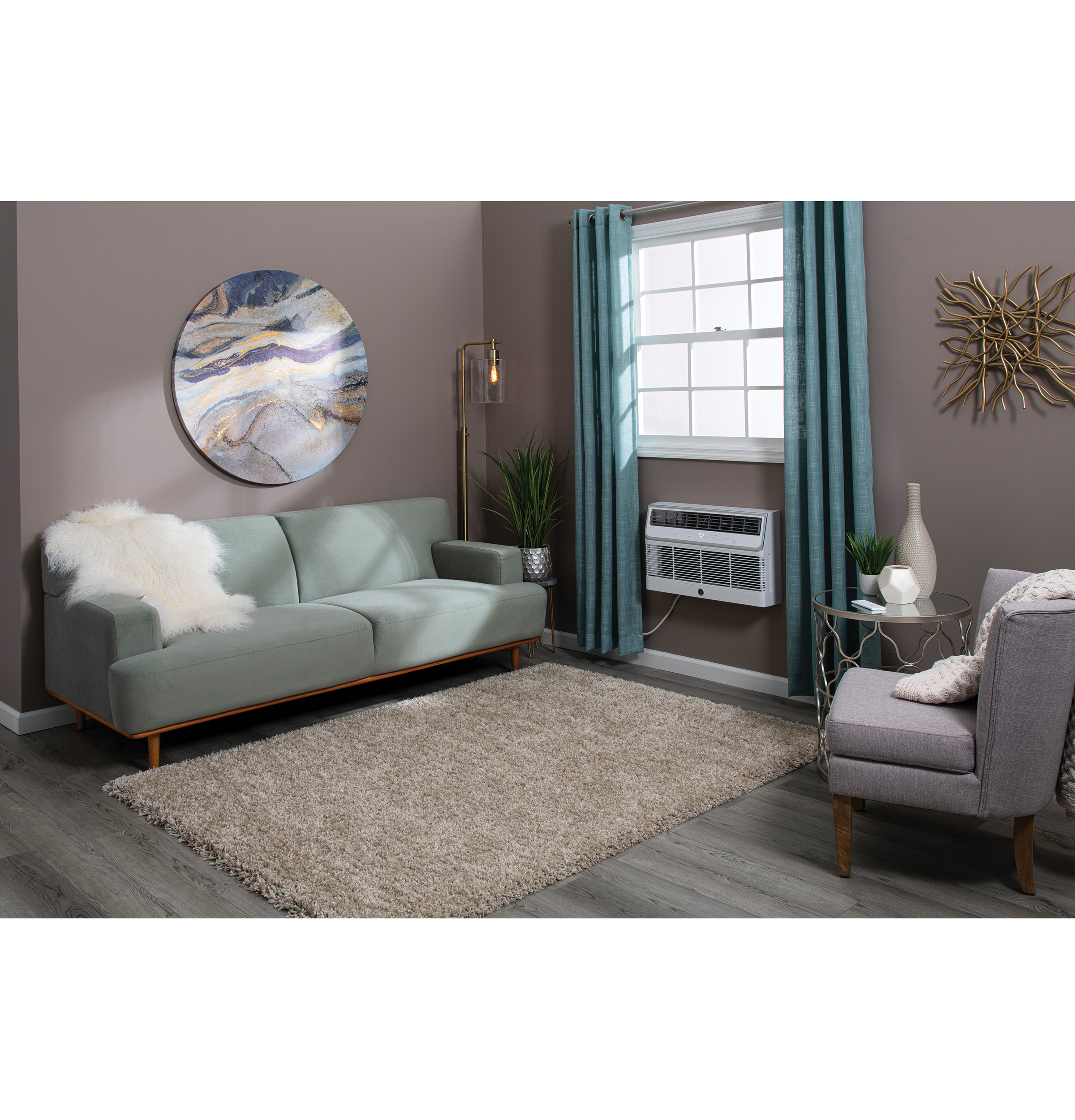 Model: AJCQ10DWH | GE GE® ENERGY STAR® 230/208V Cool-Only 10,000 BTU Built-In Room Air Conditioner