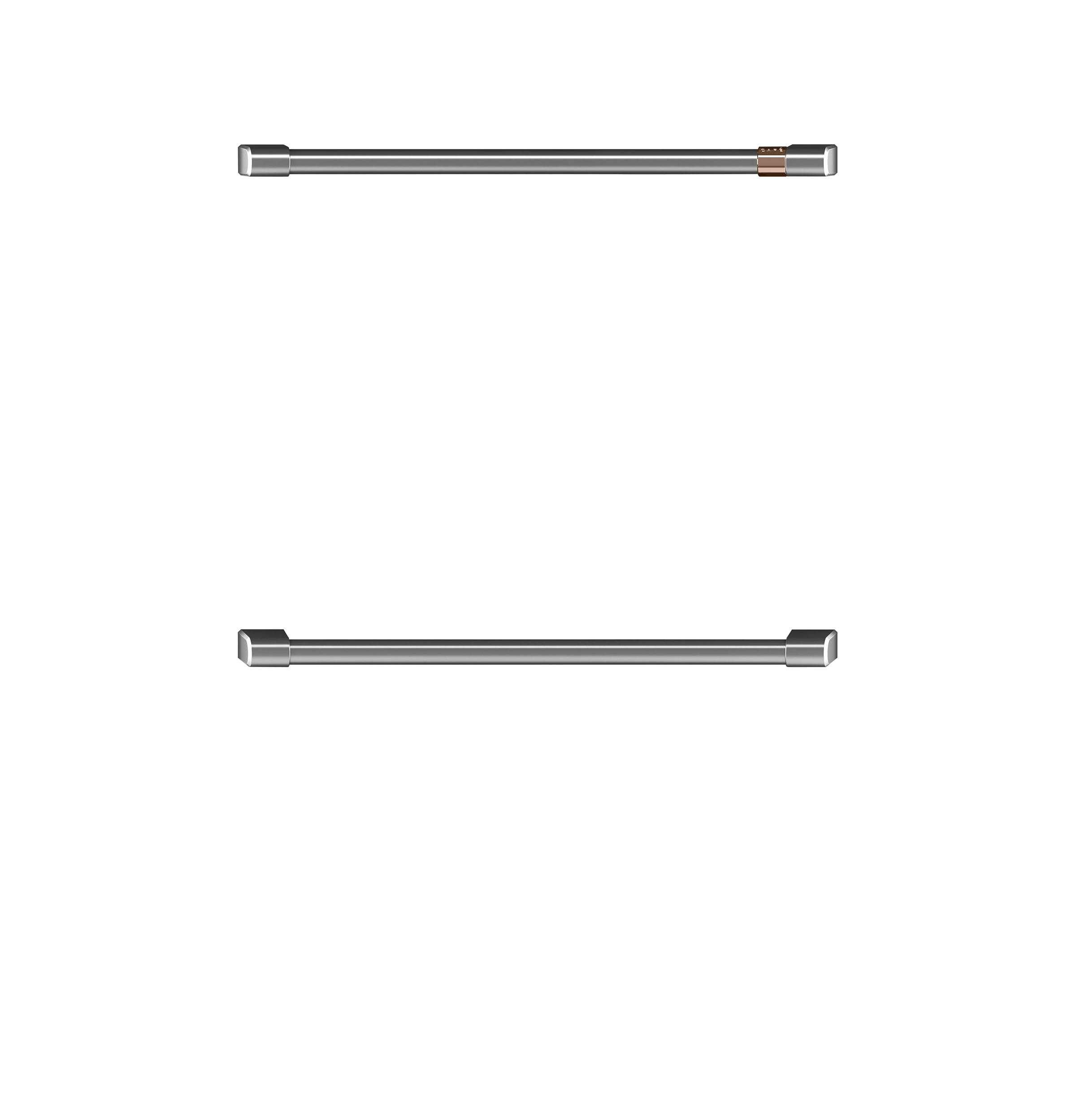 Cafe Café™ 2 - 30” Double Wall Oven Handles - Brushed Stainless