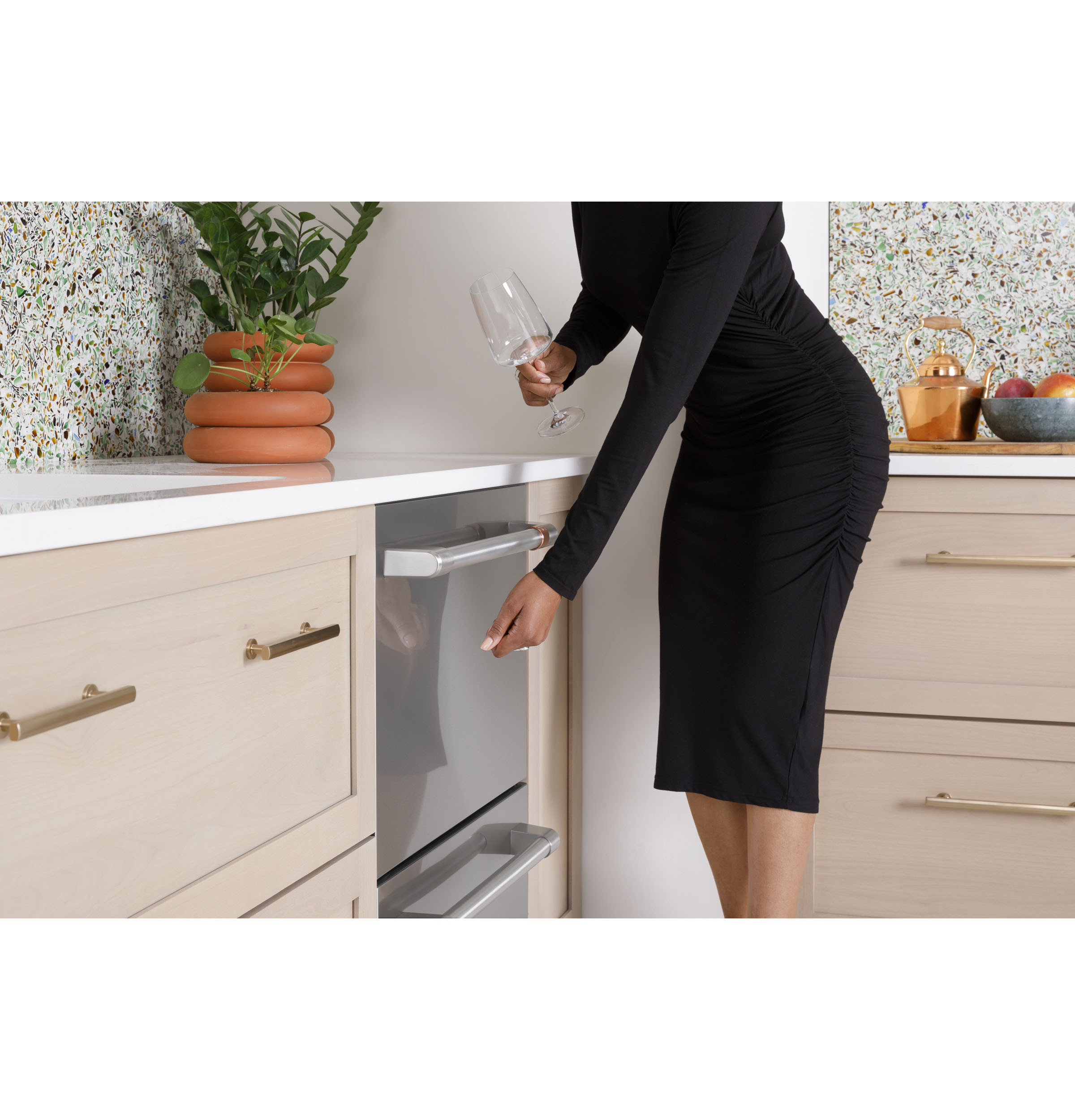 Model: CDD420P2TS1 | Cafe Café™ Dishwasher Double Drawer