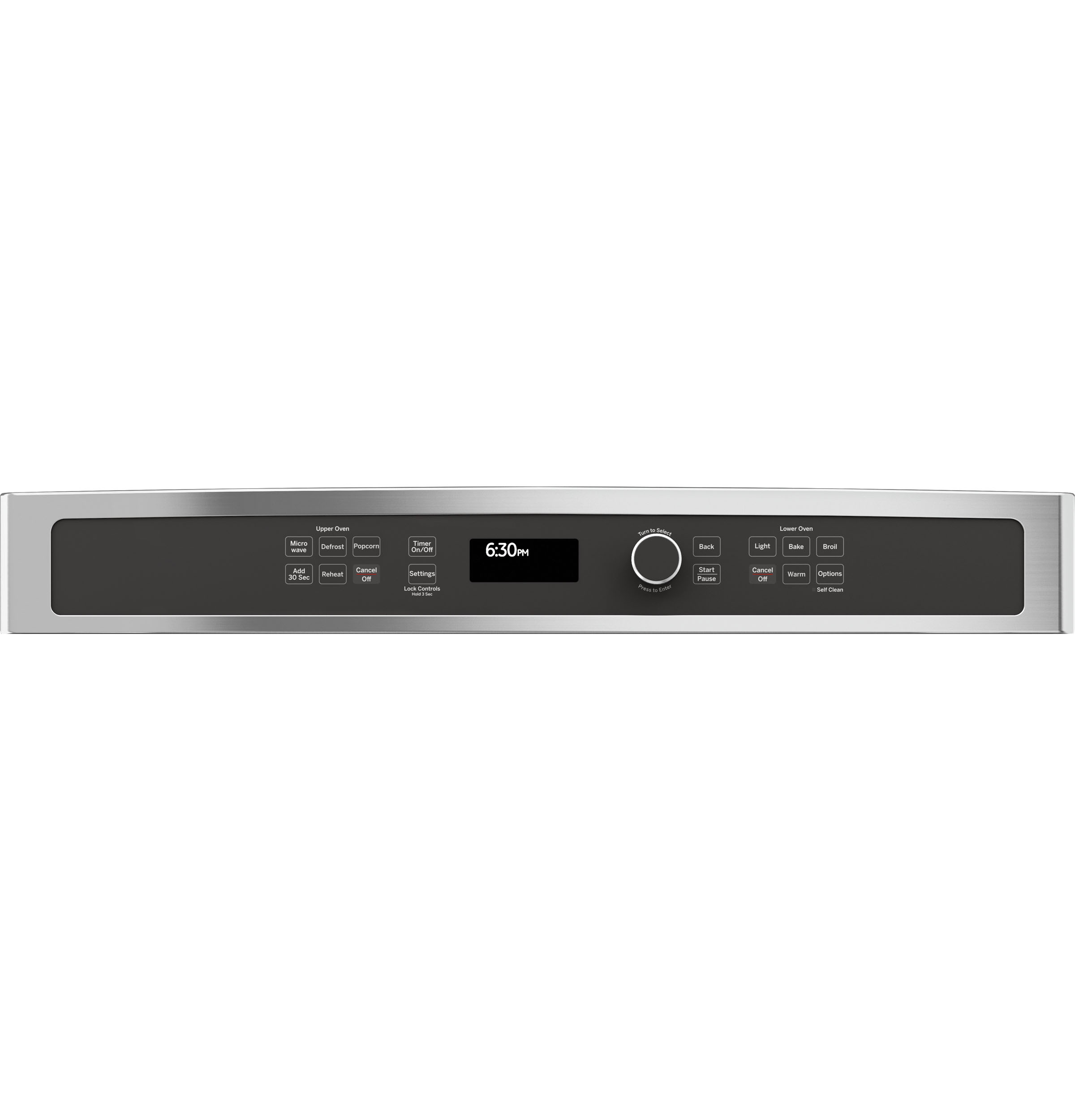 Model: JT3800SHSS | GE GE® 30" Combination Double Wall Oven