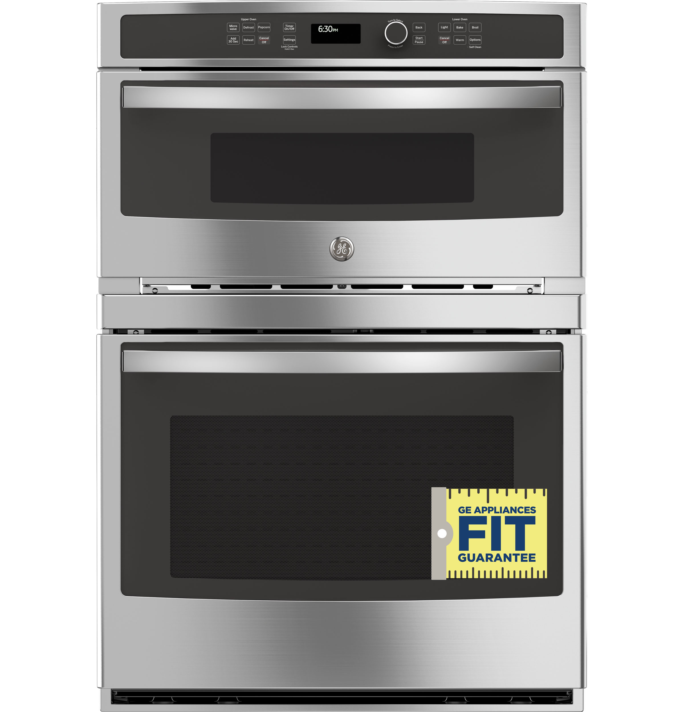 Model: JT3800SHSS | GE GE® 30" Combination Double Wall Oven