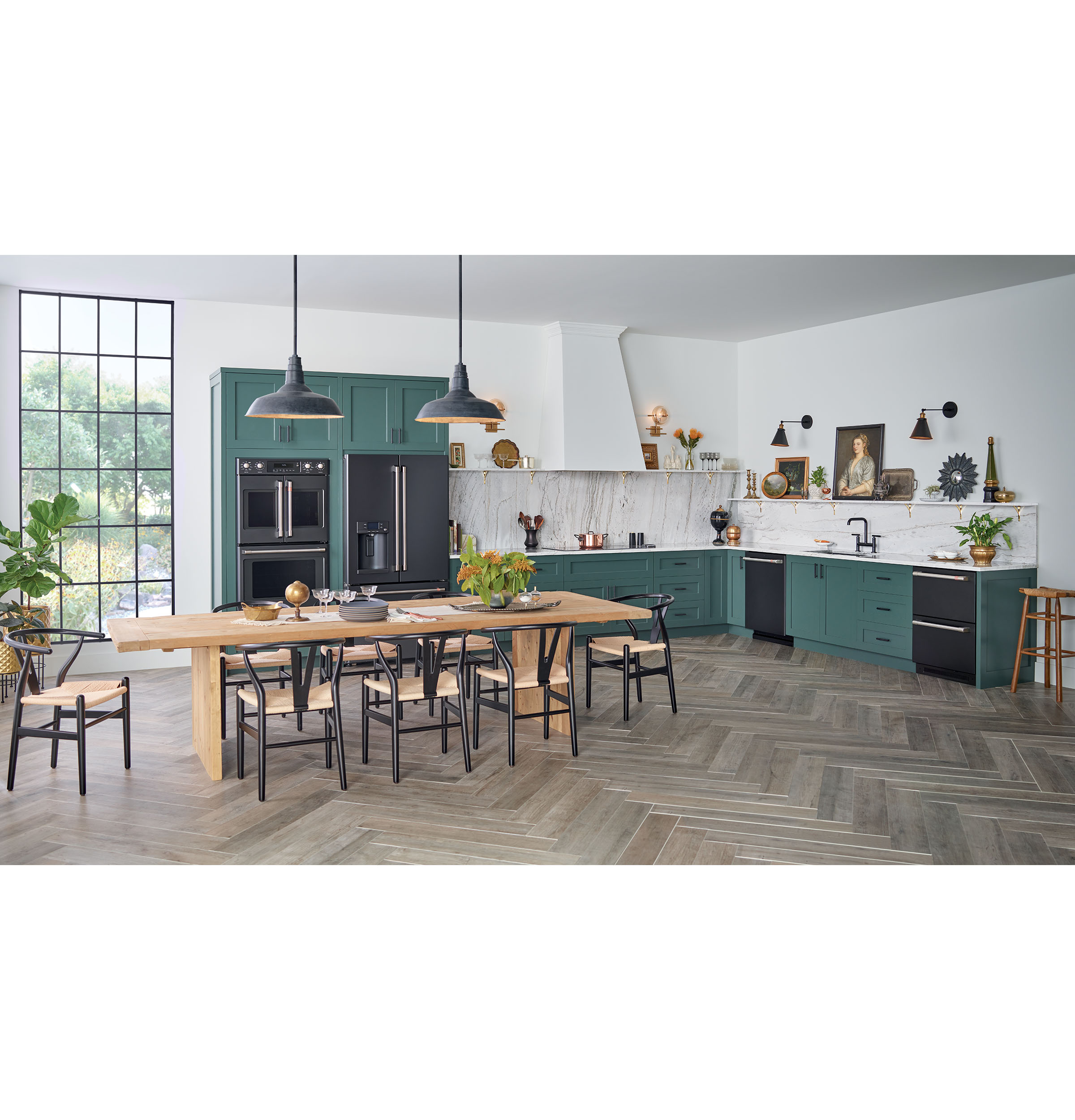 Model: CDE06RP3ND1 | Cafe Café™ 5.7 Cu. Ft. Built-In Dual-Drawer Refrigerator