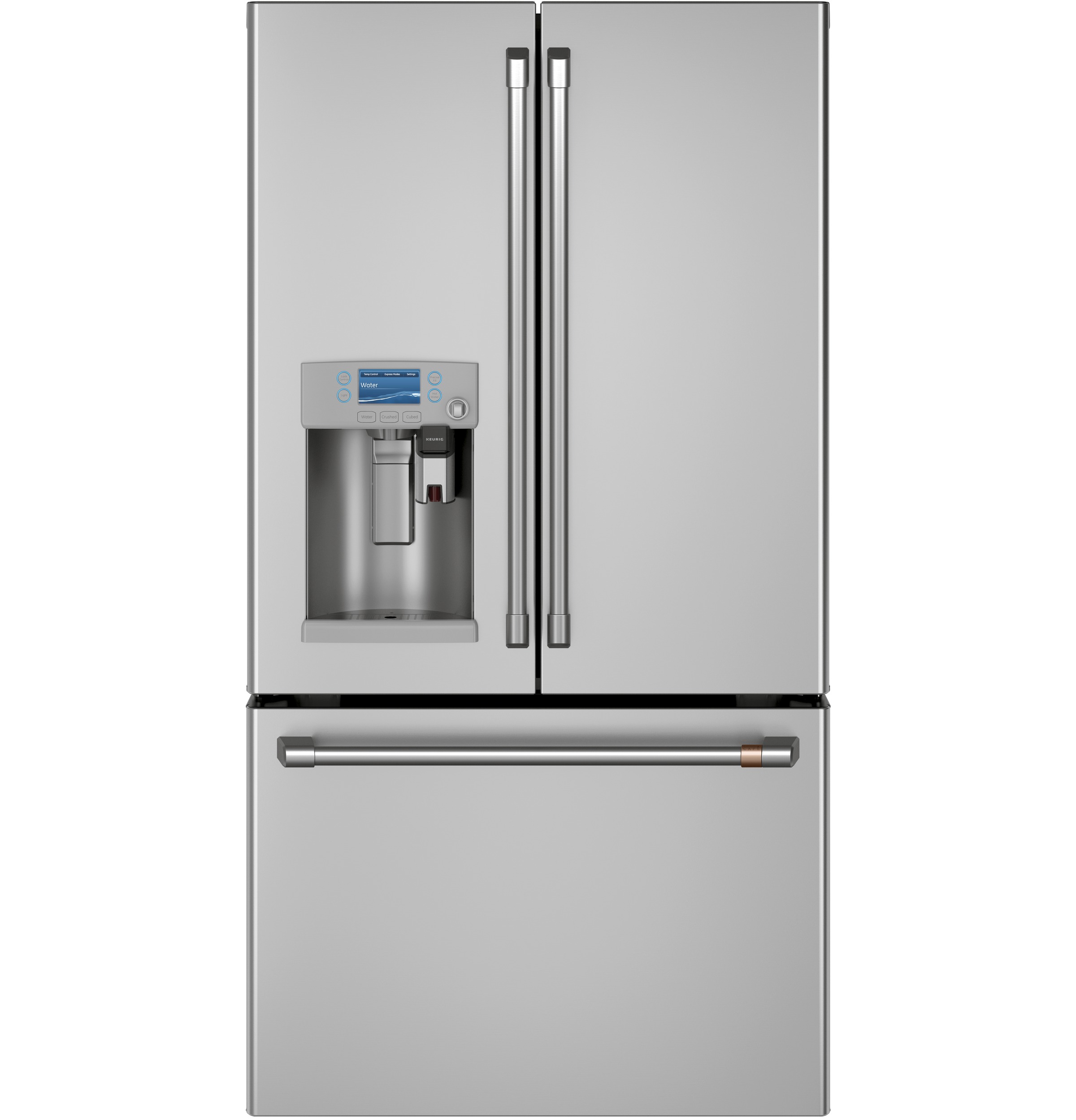 Model: CXLB3H3PMSS | Cafe Café™ Refrigeration Handle Kit - Brushed Stainless