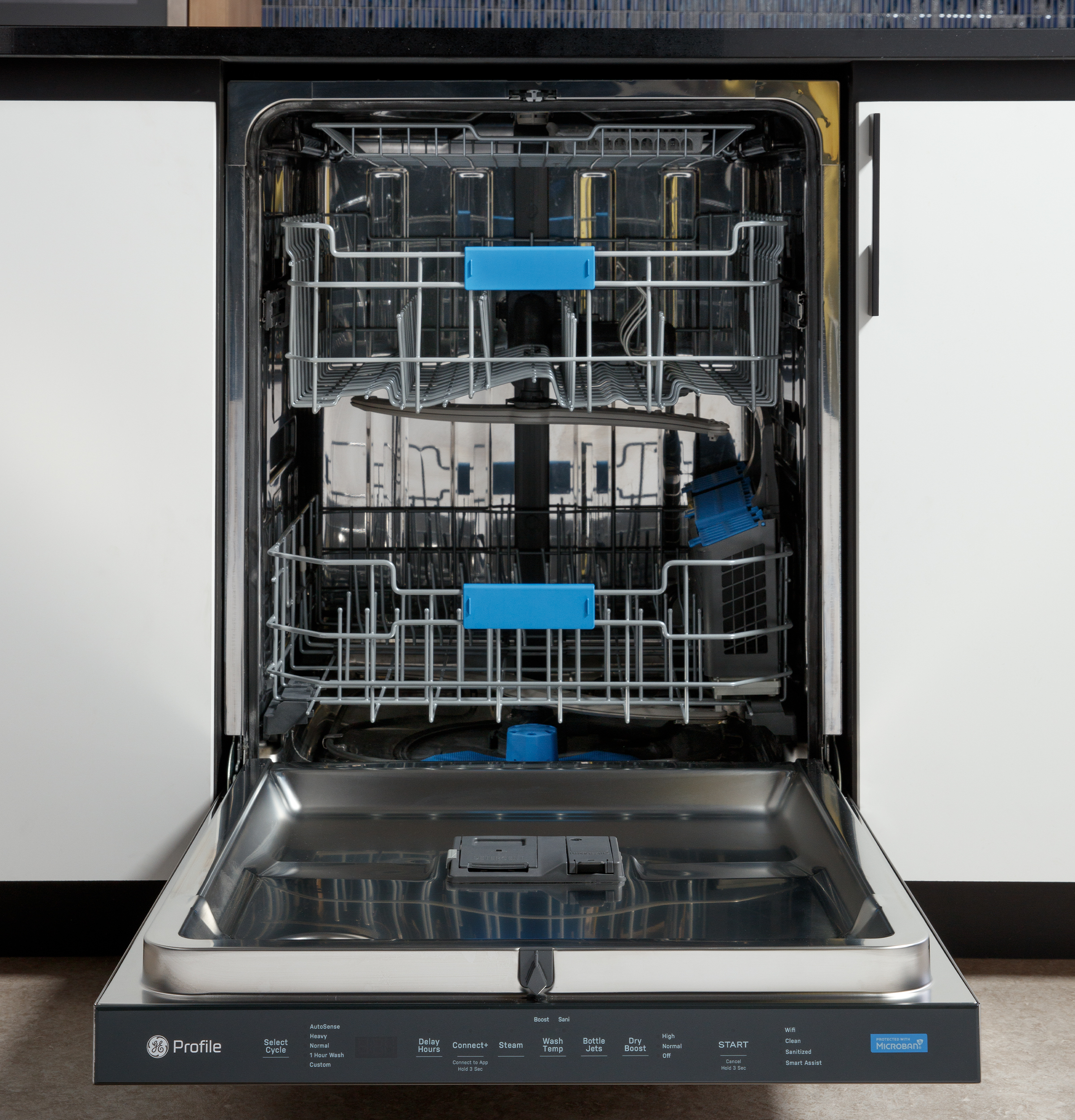 Model: PDT715SYVFS-ScrDent | GE Profile Replaced inner and outer door panels