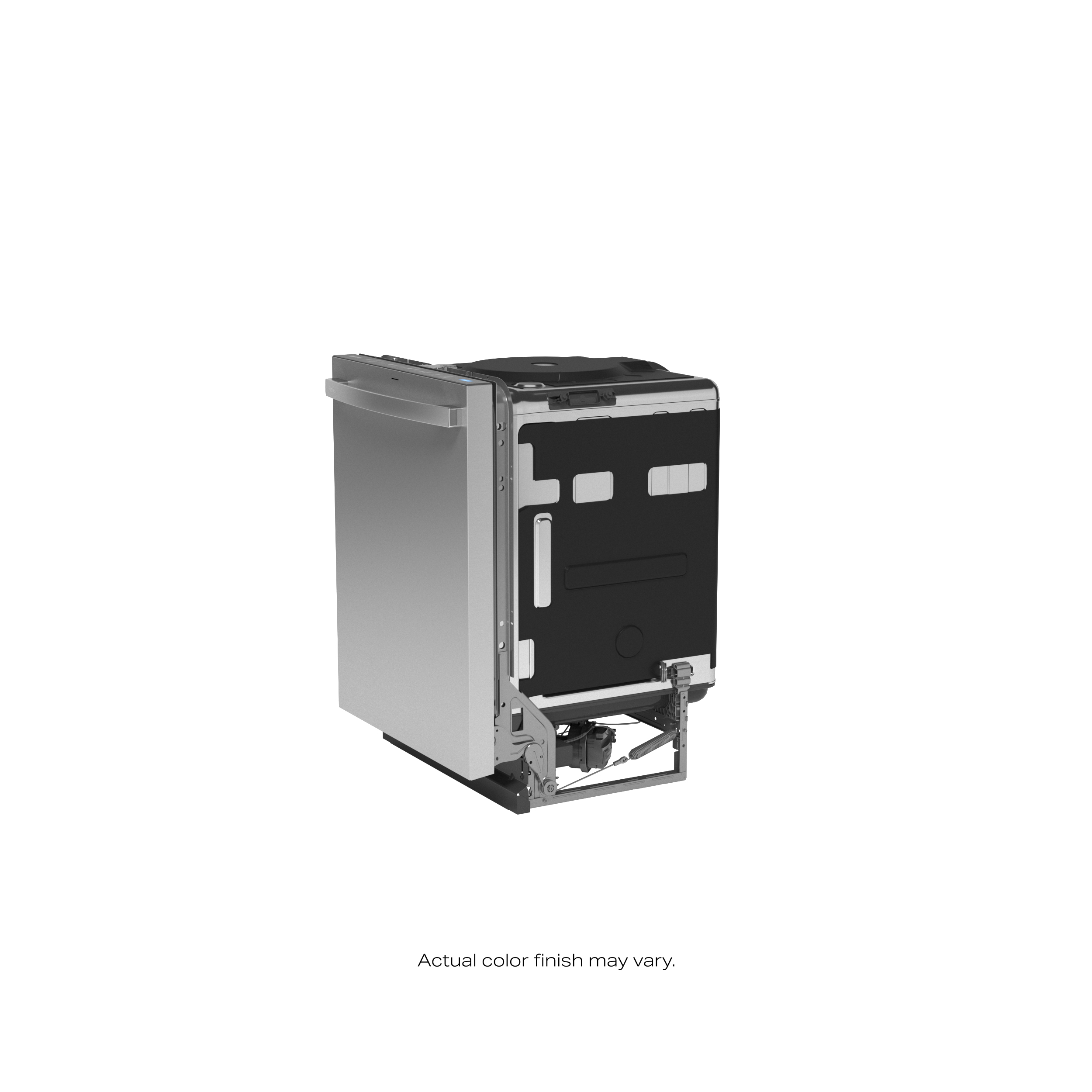 Model: PDT715SYVFS-ScrDent | GE Profile Replaced inner and outer door panels