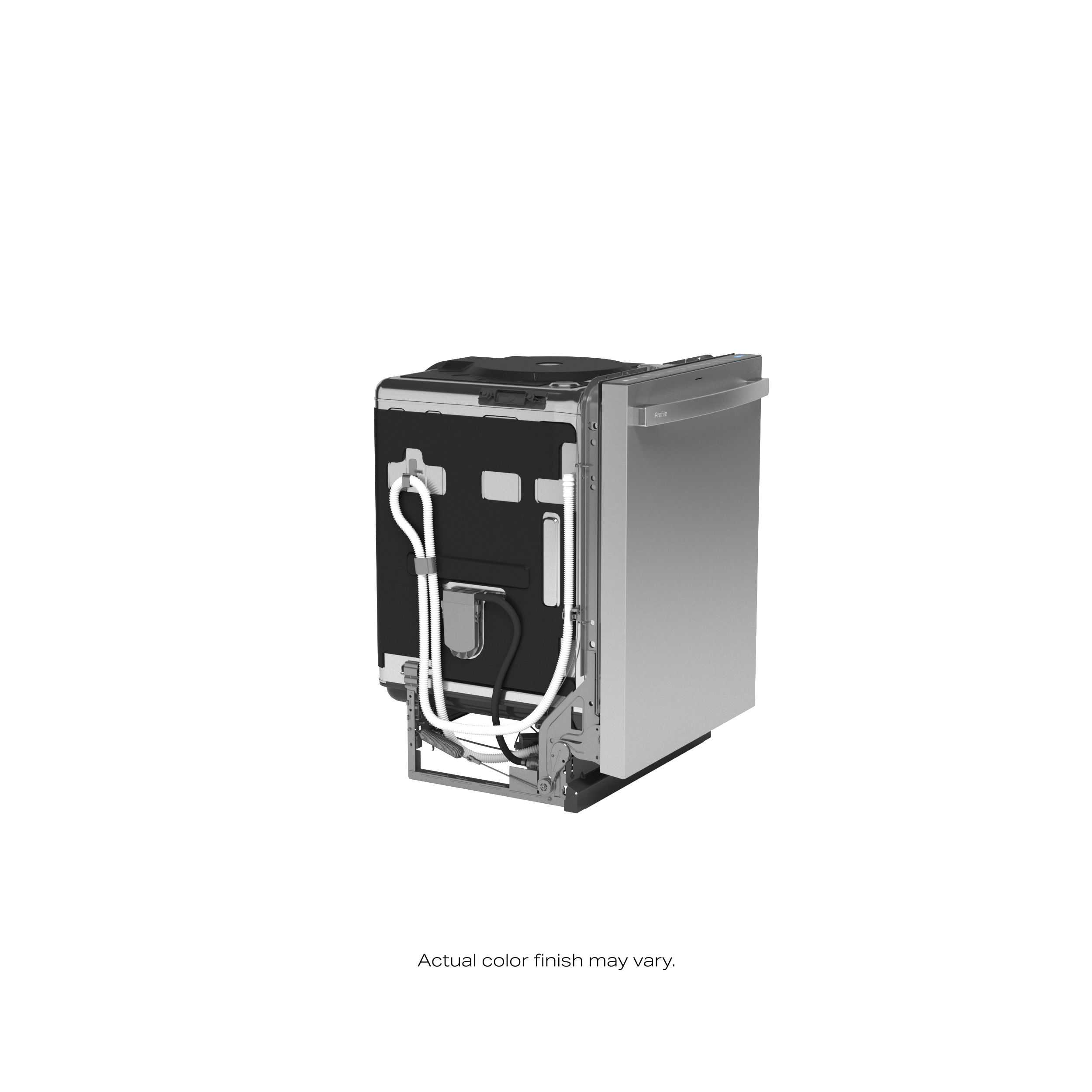 Model: PDT715SYVFS-ScrDent | GE Profile Replaced inner and outer door panels