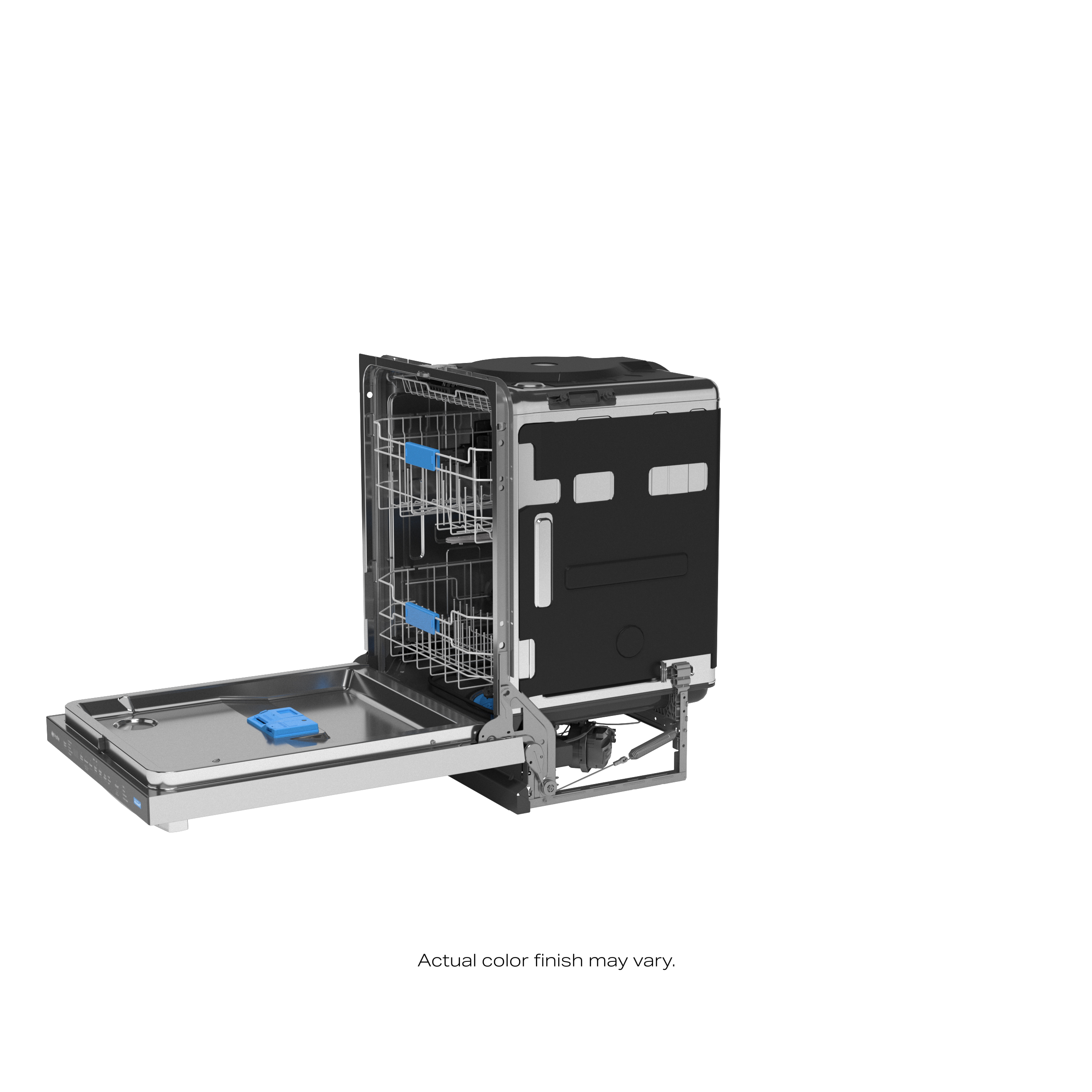 Model: PDT715SYVFS-ScrDent | GE Profile Replaced inner and outer door panels