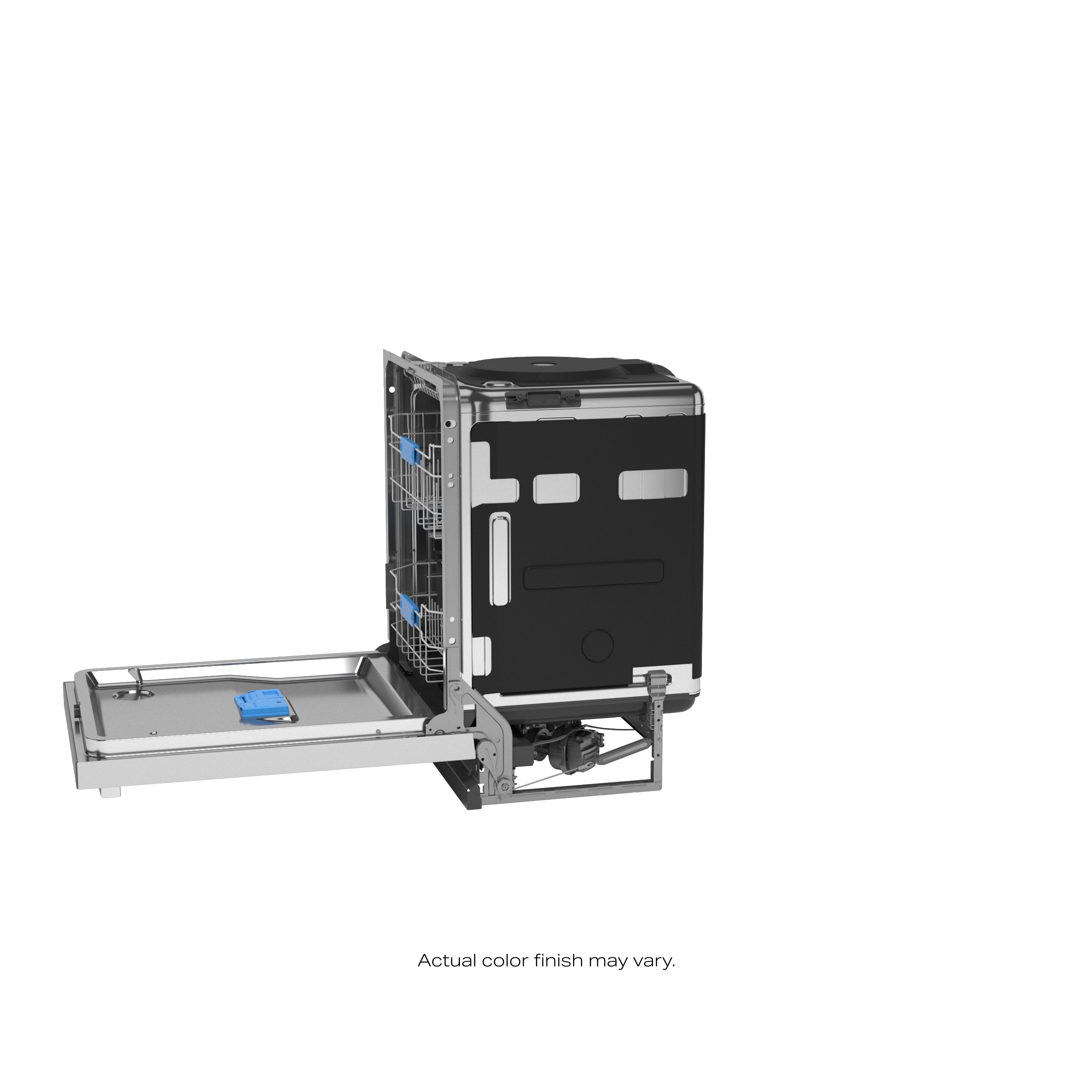 Model: PDT715SYVFS-ScrDent | GE Profile Replaced inner and outer door panels