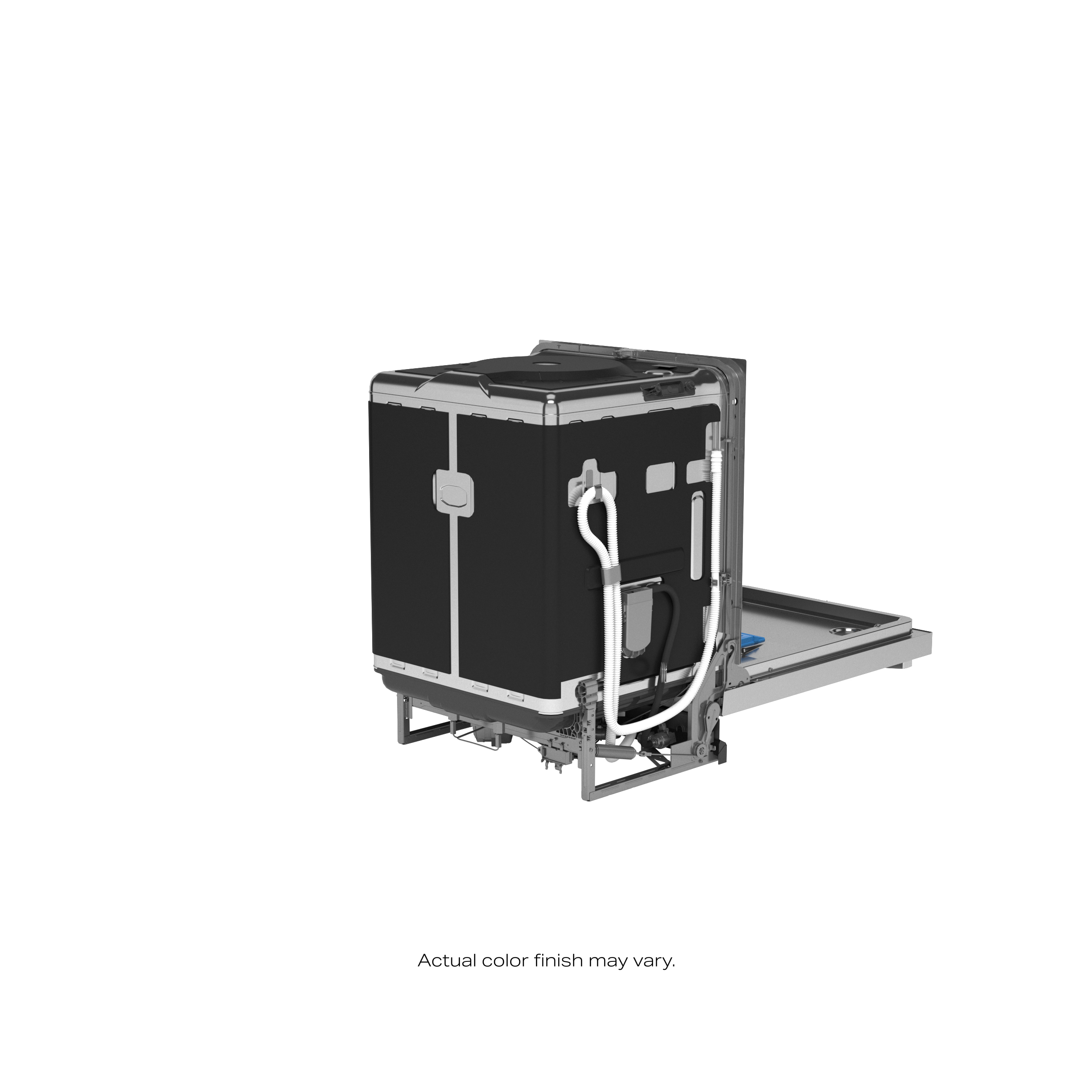 Model: PDT715SYVFS-ScrDent | GE Profile Replaced inner and outer door panels