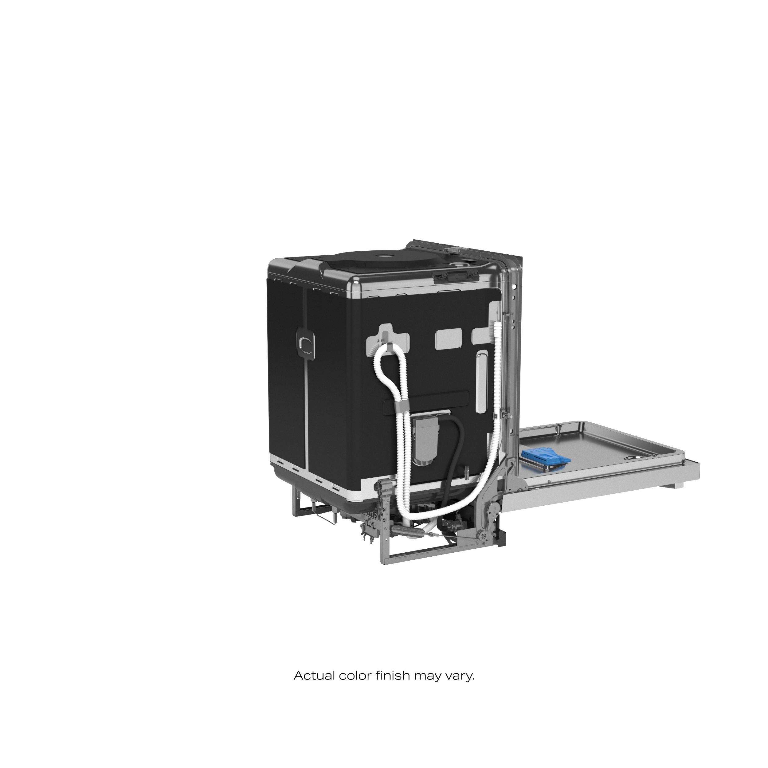 Model: PDT715SYVFS-ScrDent | GE Profile Replaced inner and outer door panels