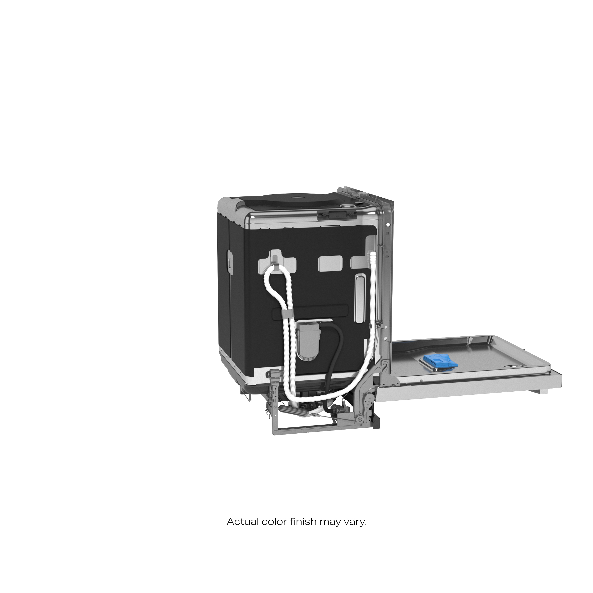 Model: PDT715SYVFS-ScrDent | GE Profile Replaced inner and outer door panels