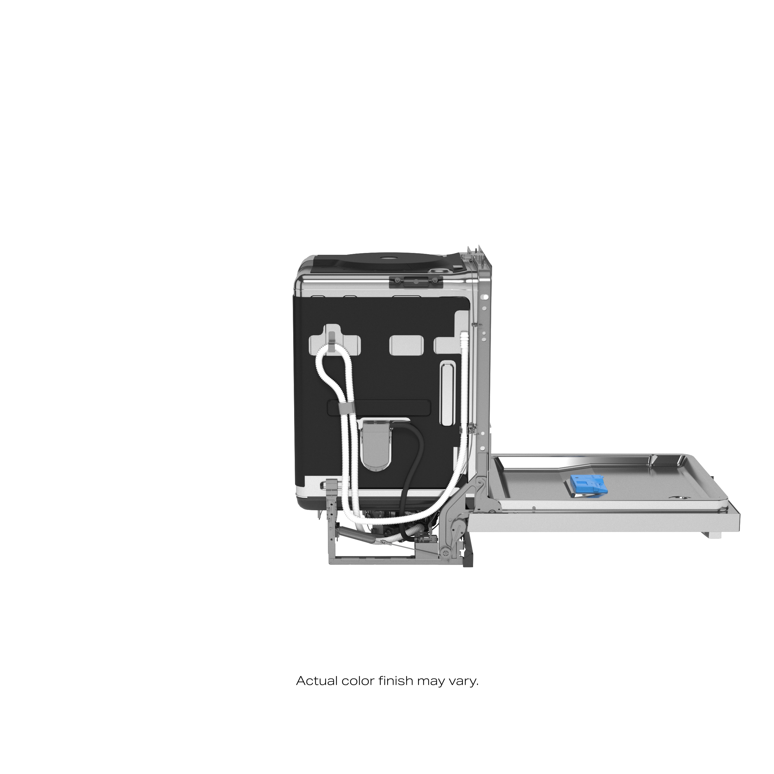 Model: PDT715SYVFS-ScrDent | GE Profile Replaced inner and outer door panels