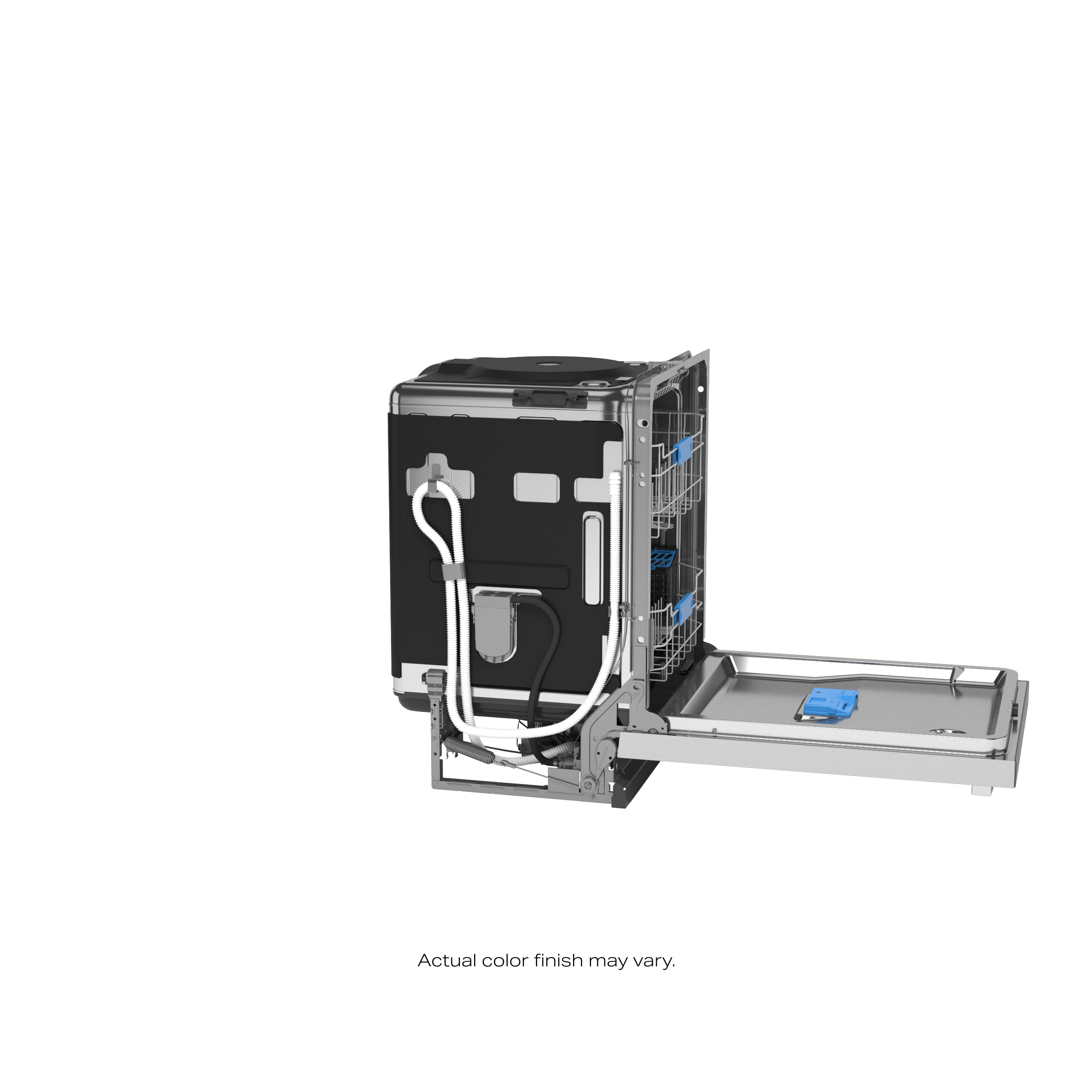 Model: PDT715SYVFS-ScrDent | GE Profile Replaced inner and outer door panels